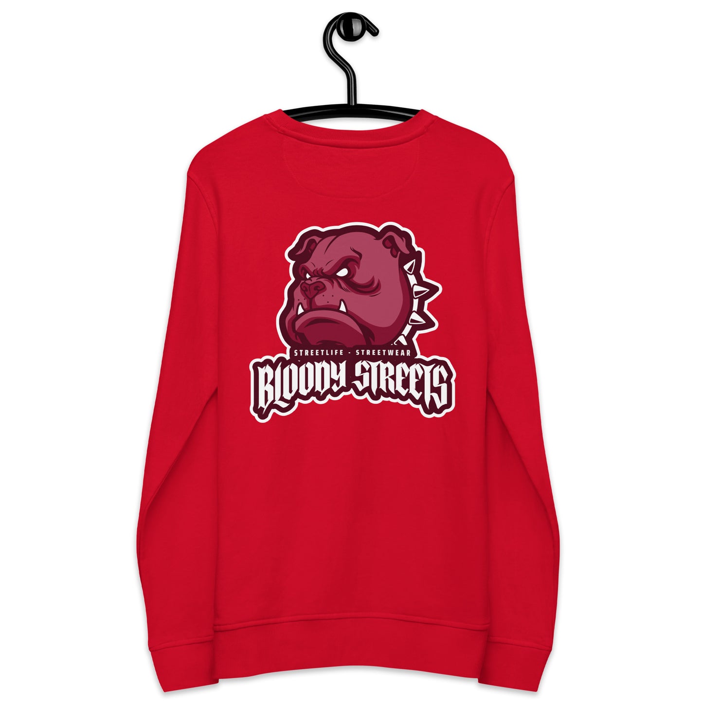 BLOODY STREETS - "BULL DOG" STREETWEAR BIO UNI SEX PULLI - Premium Streetwear von BLOODY STREETS - jetzt nur 119 €! shoppe jetzt auf BLOODY STREETS