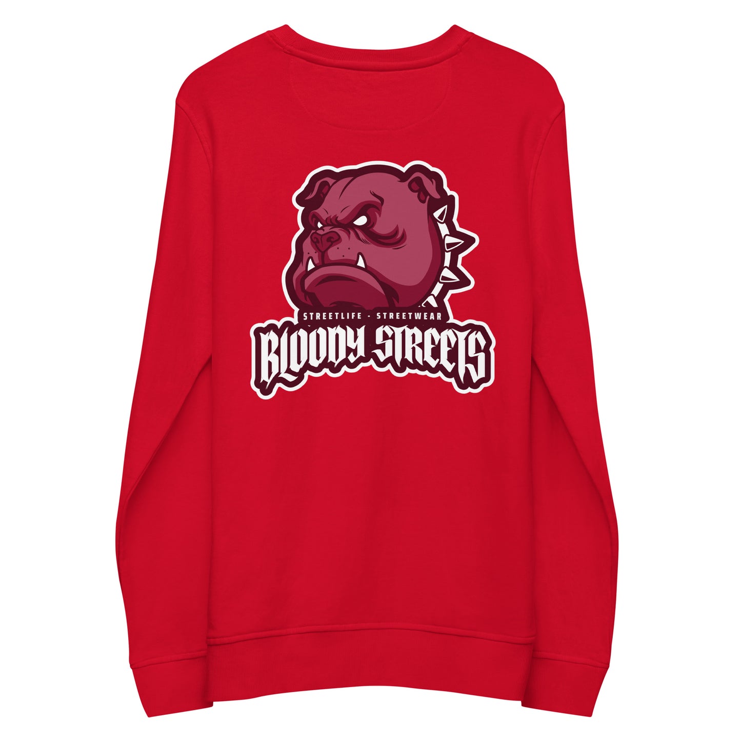 BLOODY STREETS - "BULL DOG" STREETWEAR BIO UNI SEX PULLI - Premium Streetwear von BLOODY STREETS - jetzt nur 119 €! shoppe jetzt auf BLOODY STREETS