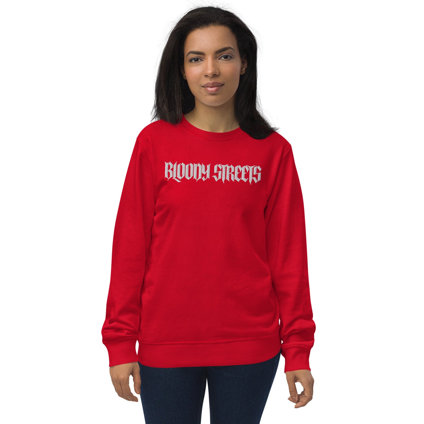 BLOODY STREETS "CLASSIC" STREETWEAR UNISEX BIO PULLI - Premium Streetwear von BLOODY STREETS - jetzt nur 66 €! shoppe jetzt auf BLOODY STREETS