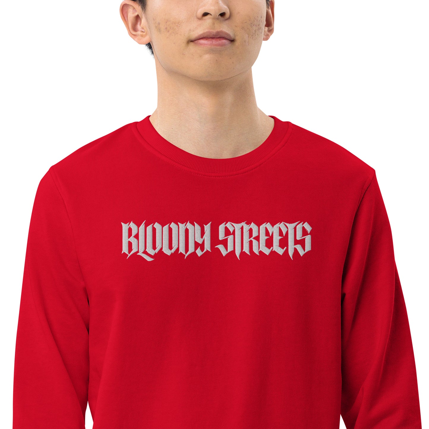 BLOODY STREETS "CLASSIC" STREETWEAR UNISEX BIO PULLI - Premium Streetwear von BLOODY STREETS - jetzt nur 66 €! shoppe jetzt auf BLOODY STREETS