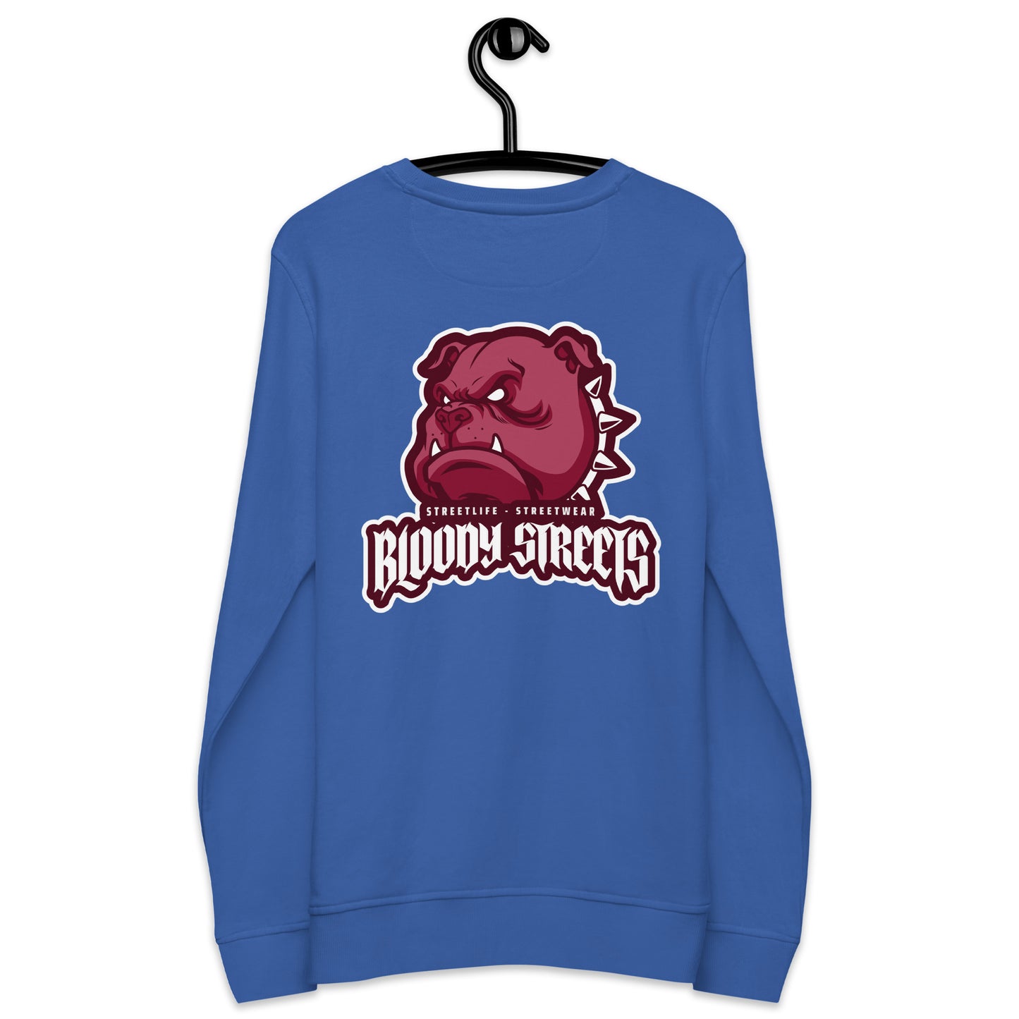 BLOODY STREETS - "BULL DOG" STREETWEAR BIO UNI SEX PULLI - Premium Streetwear von BLOODY STREETS - jetzt nur 119 €! shoppe jetzt auf BLOODY STREETS
