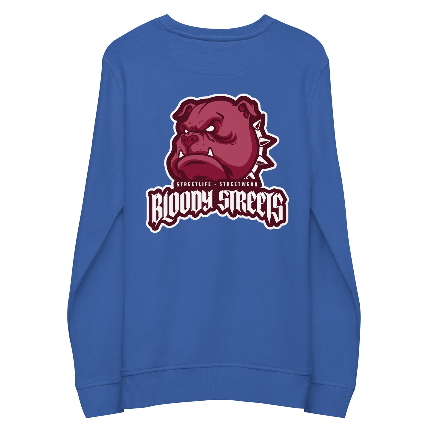 BLOODY STREETS - "BULL DOG" STREETWEAR BIO UNI SEX PULLI - Premium Streetwear von BLOODY STREETS - jetzt nur 119 €! shoppe jetzt auf BLOODY STREETS