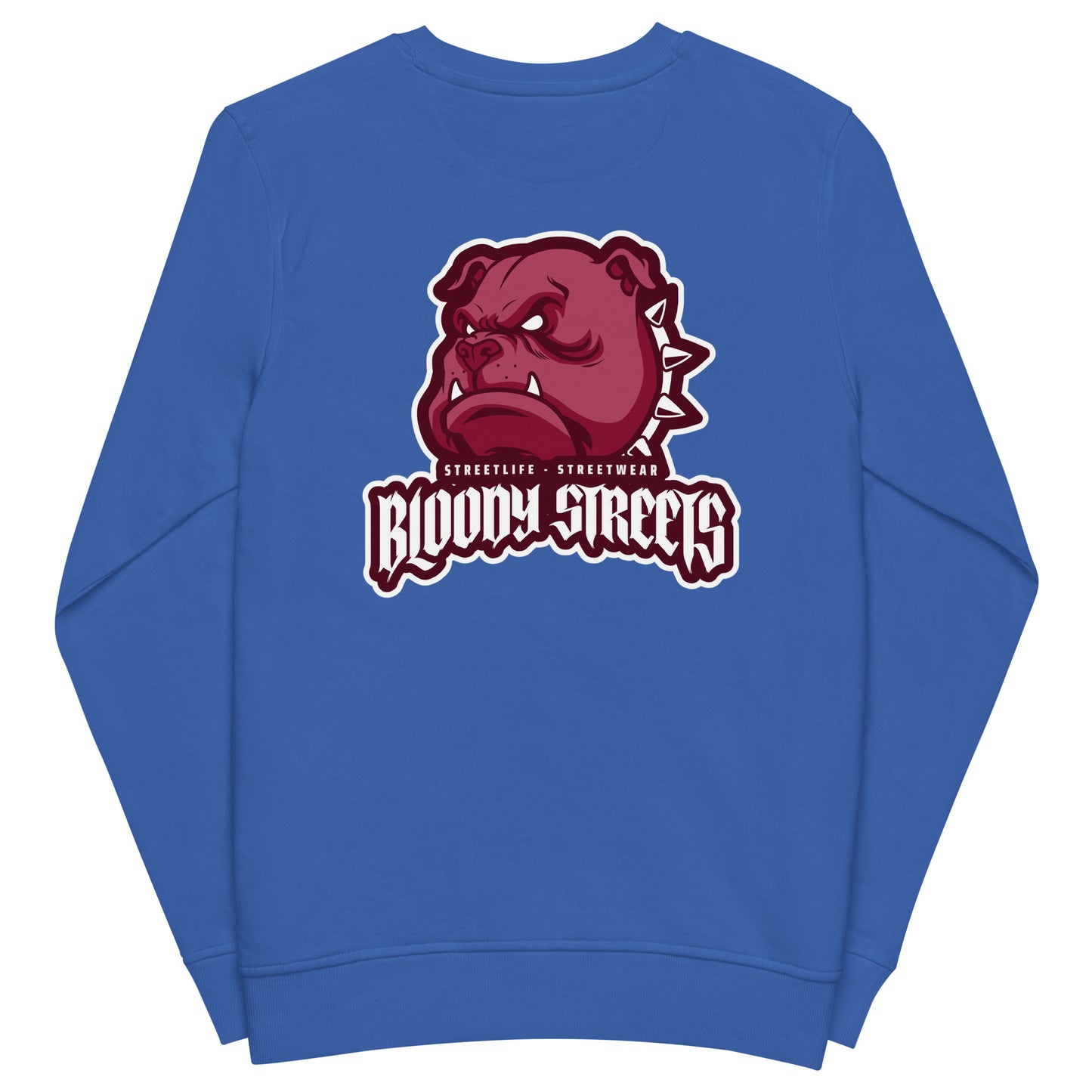 BLOODY STREETS - "BULL DOG" STREETWEAR BIO UNI SEX PULLI - Premium Streetwear von BLOODY STREETS - jetzt nur 119 €! shoppe jetzt auf BLOODY STREETS