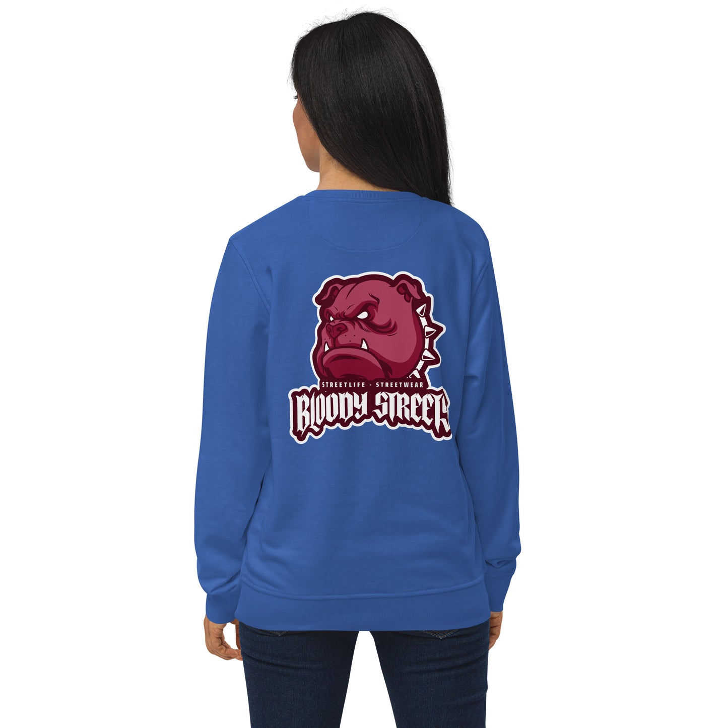 BLOODY STREETS - "BULL DOG" STREETWEAR BIO UNI SEX PULLI - Premium Streetwear von BLOODY STREETS - jetzt nur 119 €! shoppe jetzt auf BLOODY STREETS