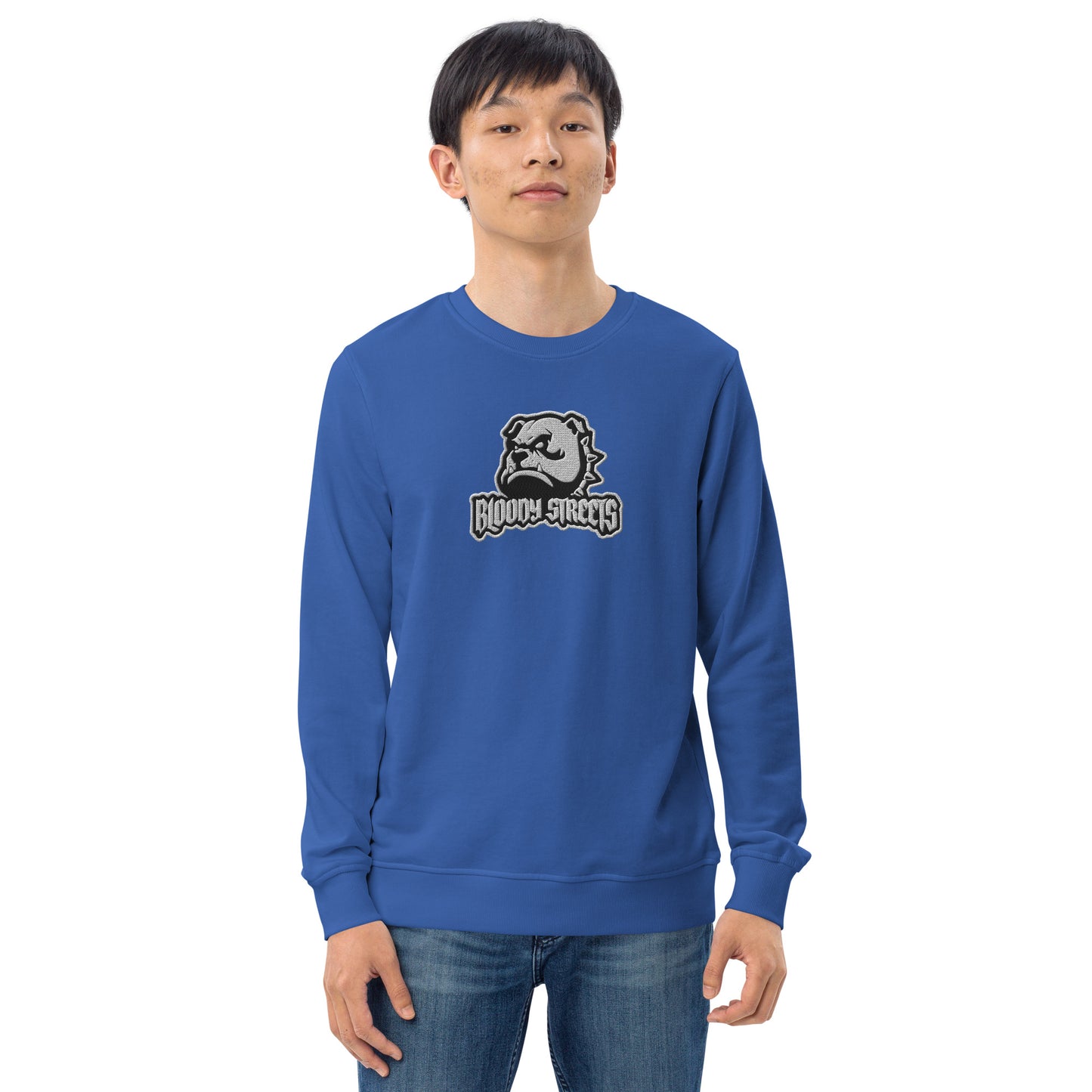 BLOODY STREETS - "BULL DOG" STREETWEAR BIO UNI SEX PULLI - Premium Streetwear von BLOODY STREETS - jetzt nur 119 €! shoppe jetzt auf BLOODY STREETS