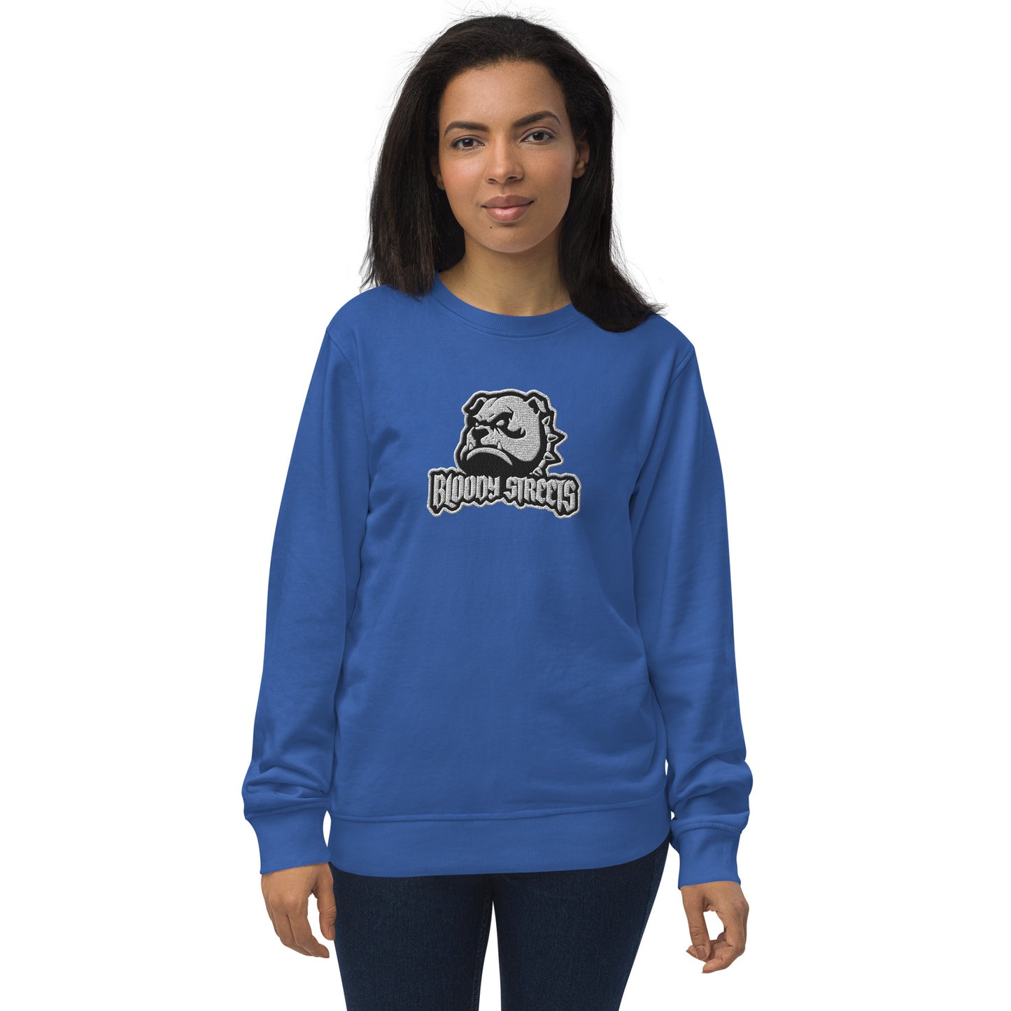 BLOODY STREETS - "BULL DOG" STREETWEAR BIO UNI SEX PULLI - Premium Streetwear von BLOODY STREETS - jetzt nur 119 €! shoppe jetzt auf BLOODY STREETS