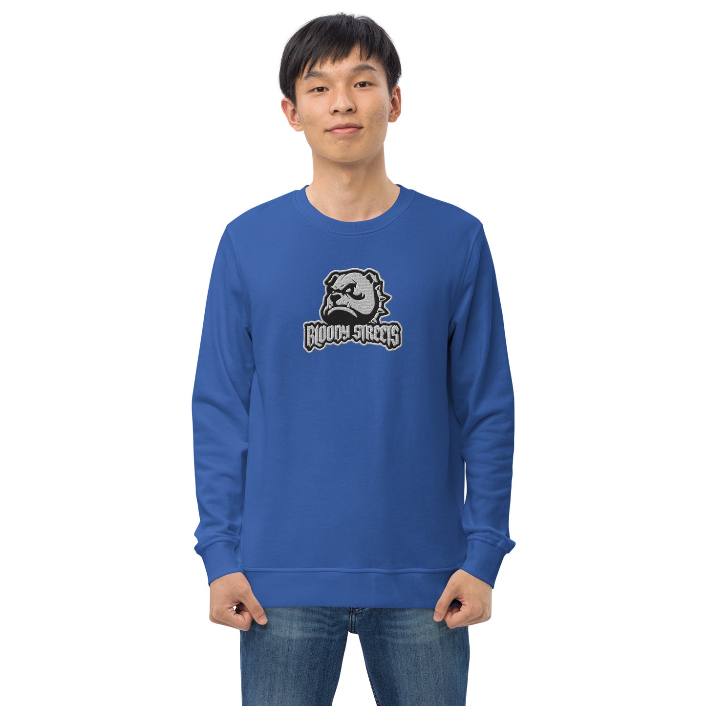 BLOODY STREETS - "BULL DOG" STREETWEAR BIO UNI SEX PULLI - Premium Streetwear von BLOODY STREETS - jetzt nur 119 €! shoppe jetzt auf BLOODY STREETS