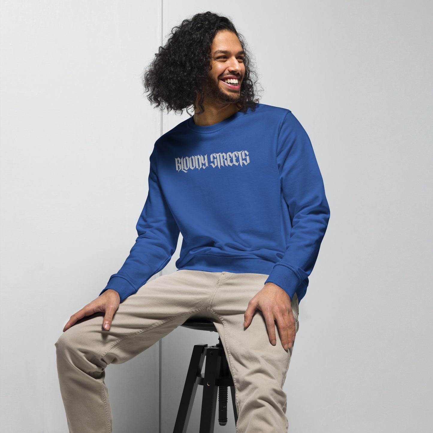 BLOODY STREETS "CLASSIC" STREETWEAR UNISEX BIO PULLI - Premium Streetwear von BLOODY STREETS - jetzt nur 66 €! shoppe jetzt auf BLOODY STREETS