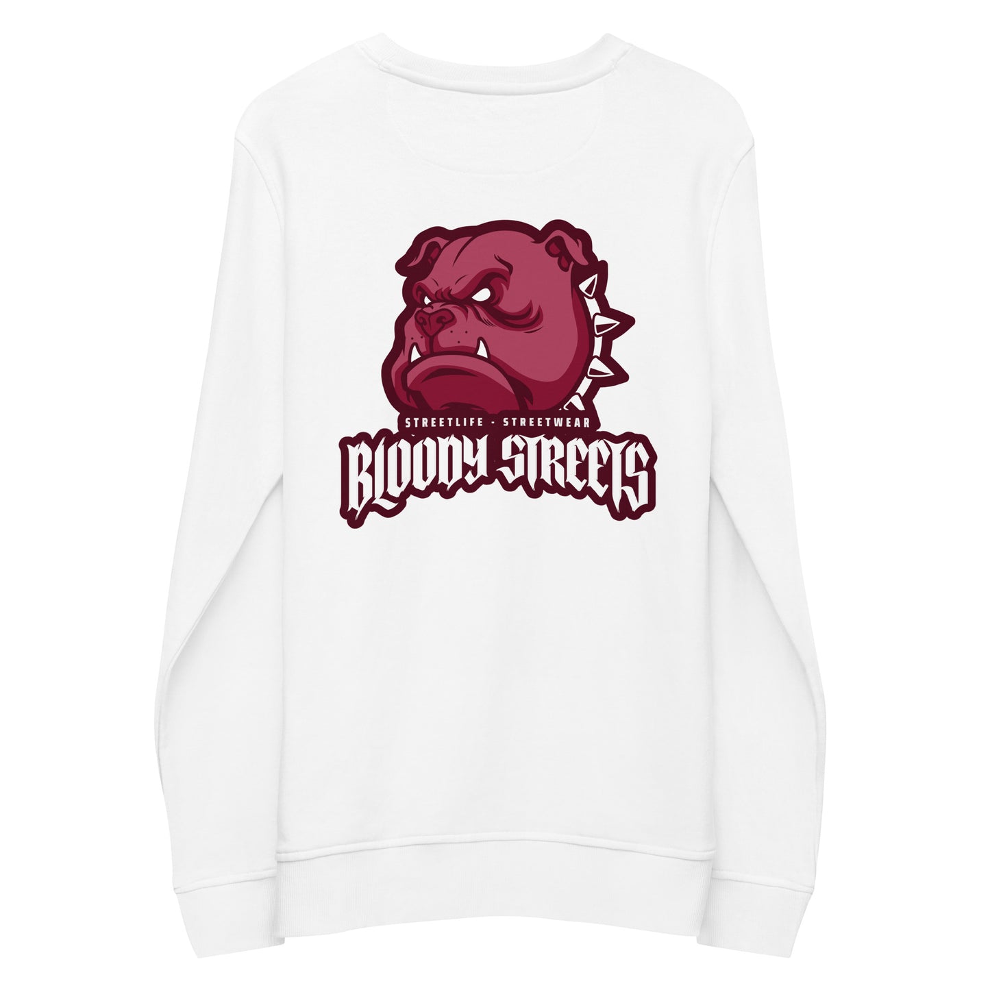 BLOODY STREETS - "BULL DOG" STREETWEAR BIO UNI SEX PULLI - Premium Streetwear von BLOODY STREETS - jetzt nur 119 €! shoppe jetzt auf BLOODY STREETS