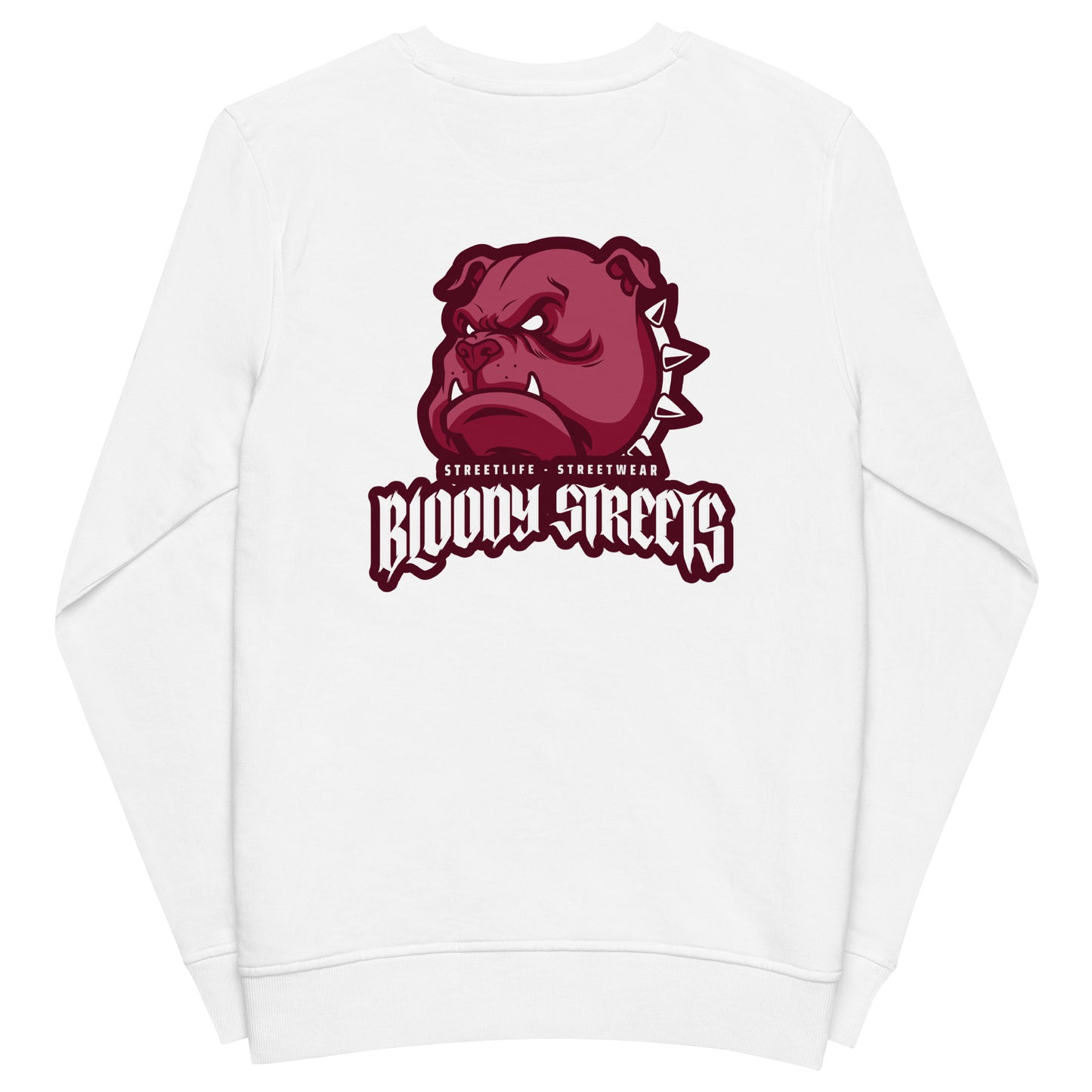 BLOODY STREETS - "BULL DOG" STREETWEAR BIO UNI SEX PULLI - Premium Streetwear von BLOODY STREETS - jetzt nur 119 €! shoppe jetzt auf BLOODY STREETS