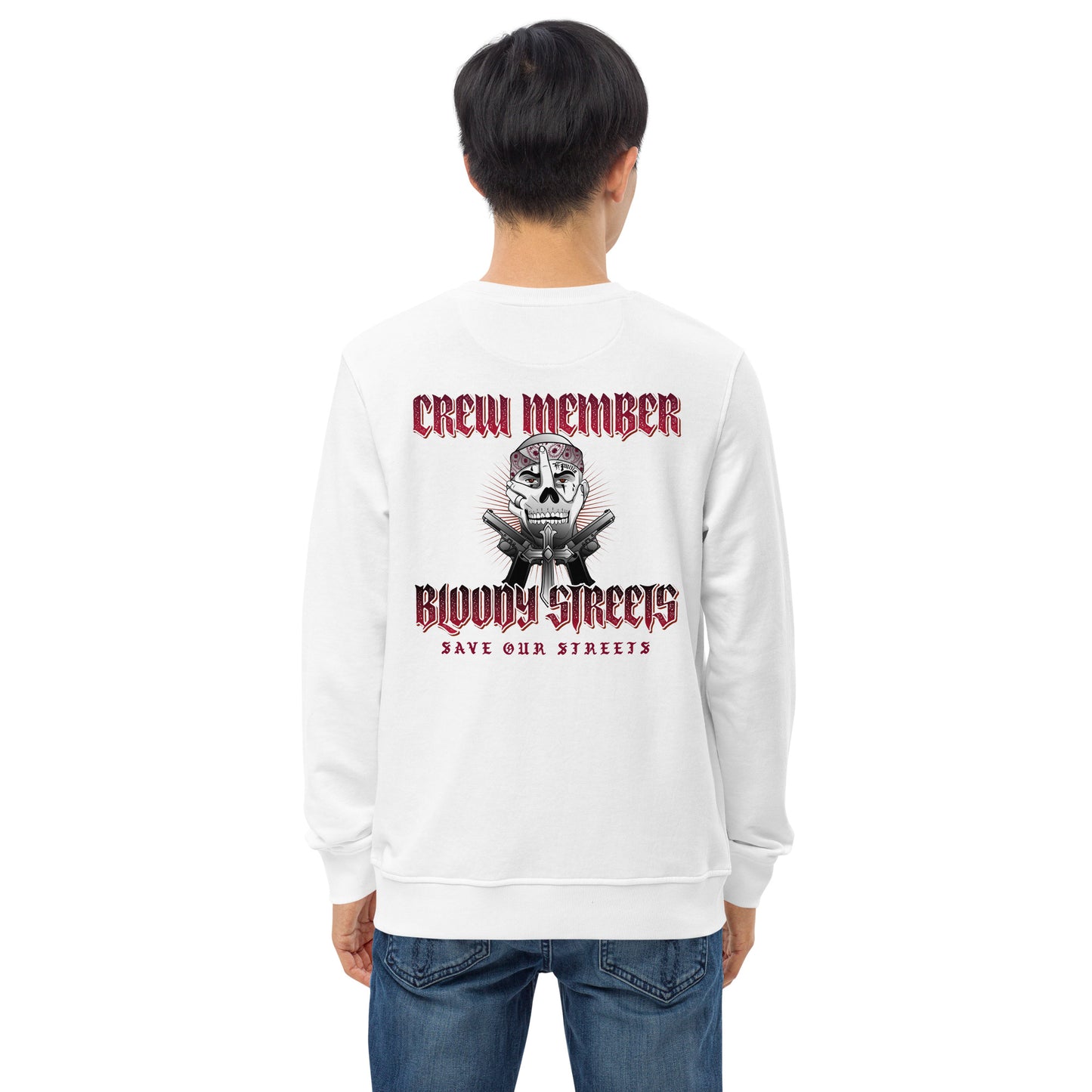 BLOODY STREETS - Bio Streetwear Pullover