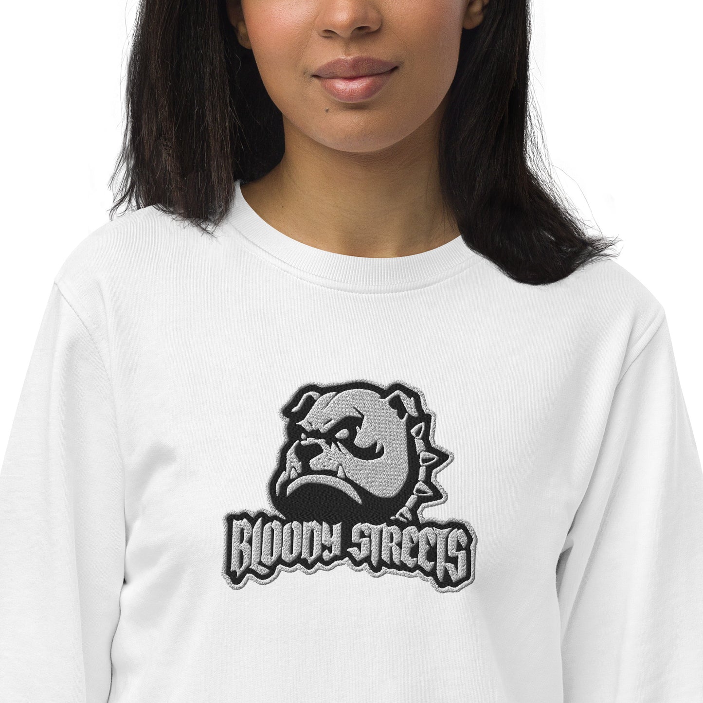 BLOODY STREETS - "BULL DOG" STREETWEAR BIO UNI SEX PULLI - Premium Streetwear von BLOODY STREETS - jetzt nur 119 €! shoppe jetzt auf BLOODY STREETS
