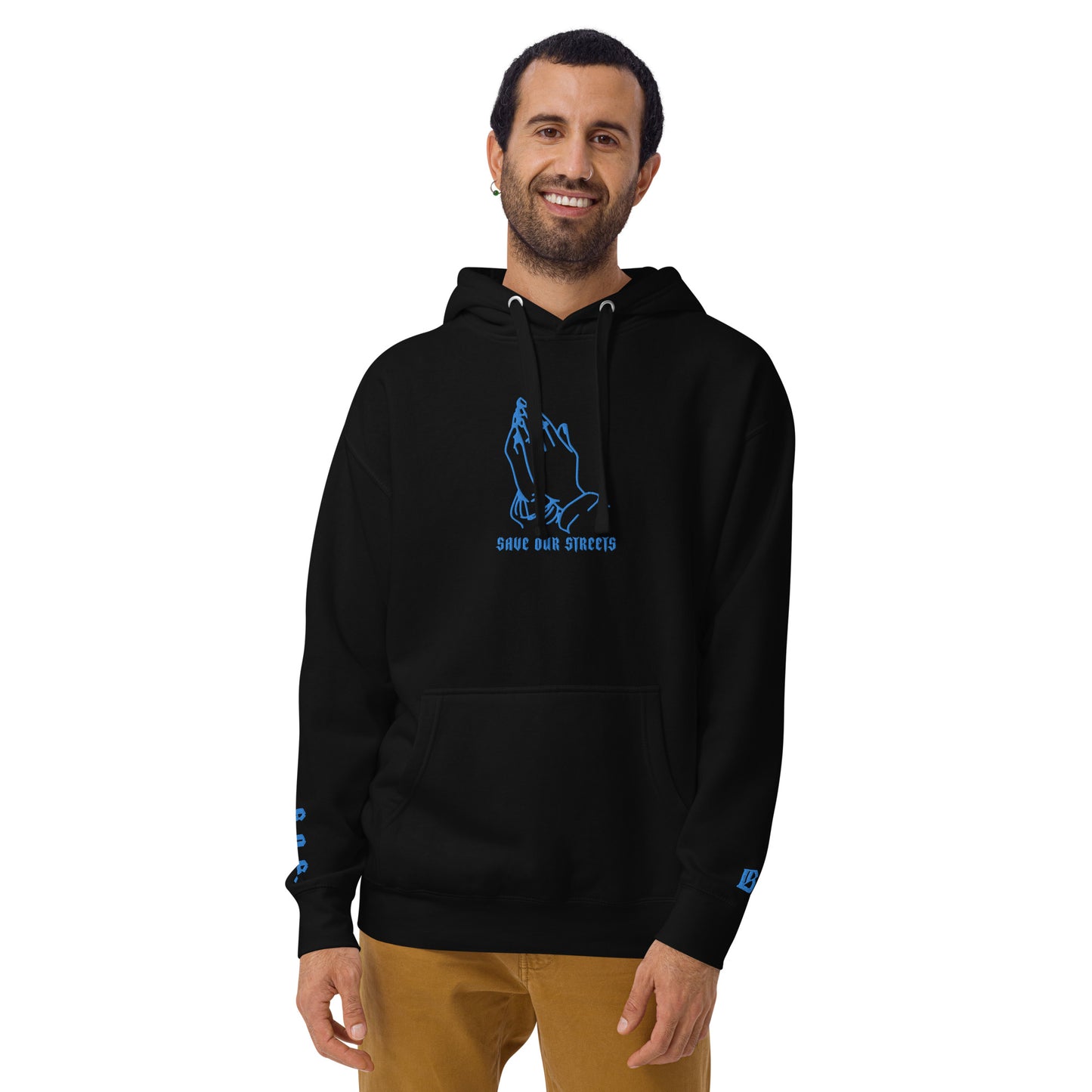 Streetwear Unisex Hoodie - S.O.S. SAVE OUR STREETS V2