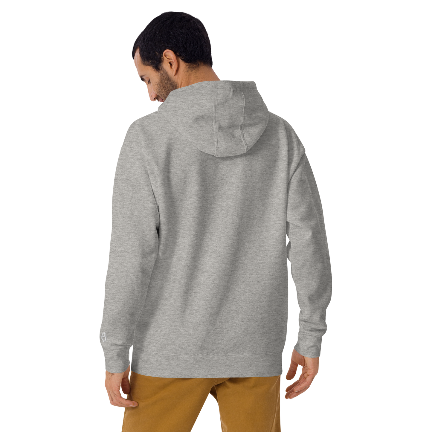 Streetwear Hoodie - IT`S TIME FOR JUSTICE - Stickerei