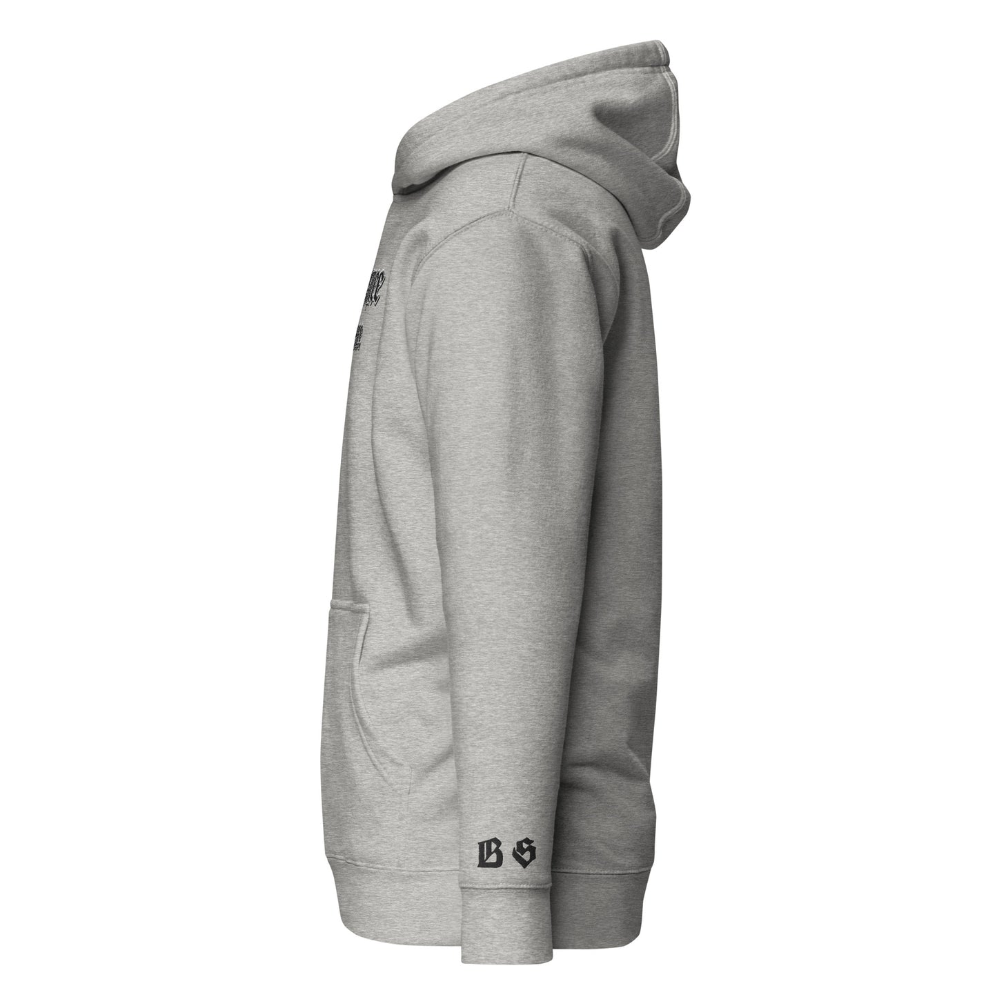 Streetwear Hoodie - IT'S TIME FOR JUSTICE - Stickerei Schrift