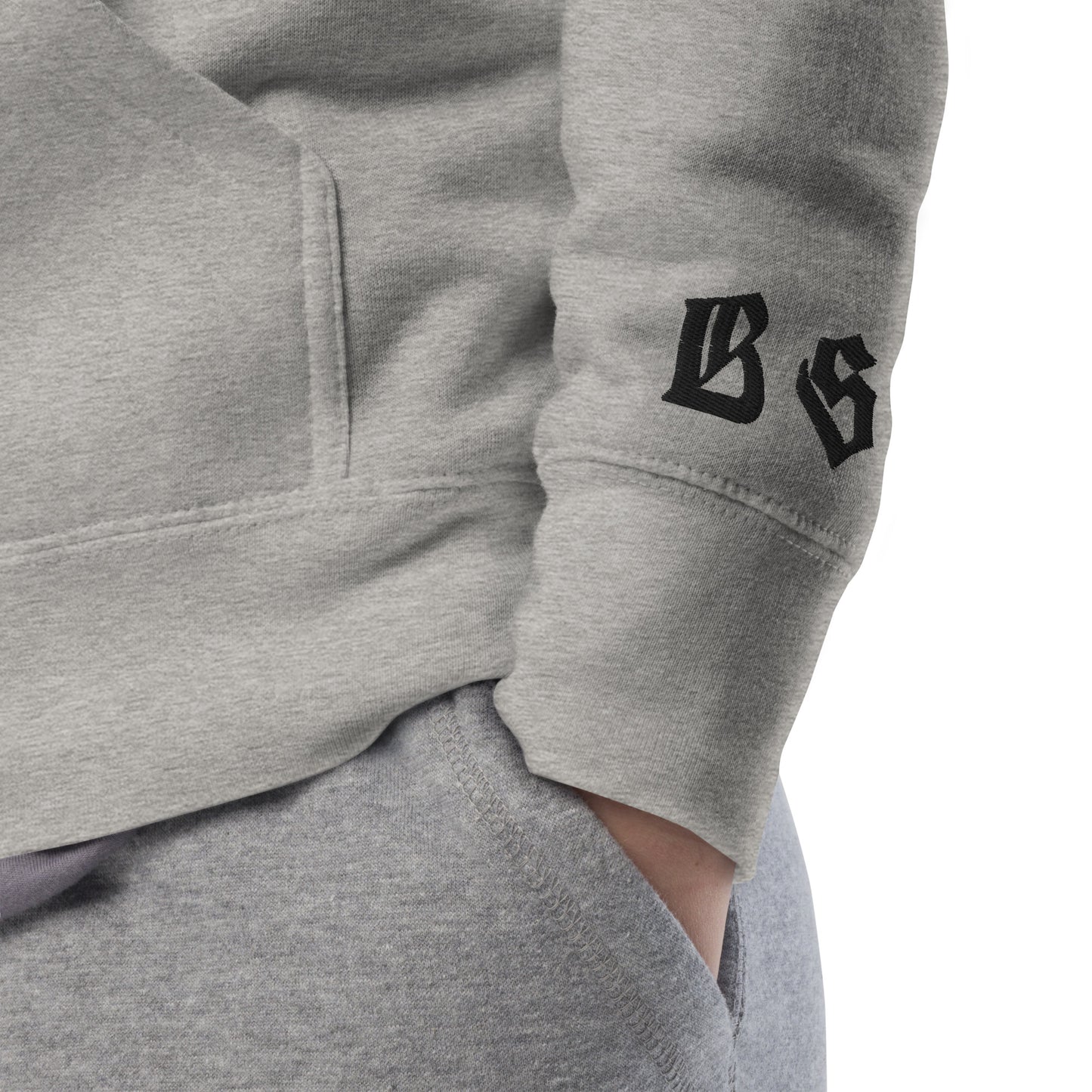Streetwear Hoodie - IT'S TIME FOR JUSTICE - Stickerei Schrift