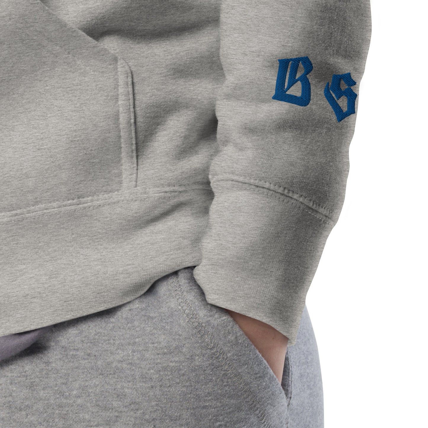 Bloody Streets Classic Stickerei Unisex Streetwear-Hoodie