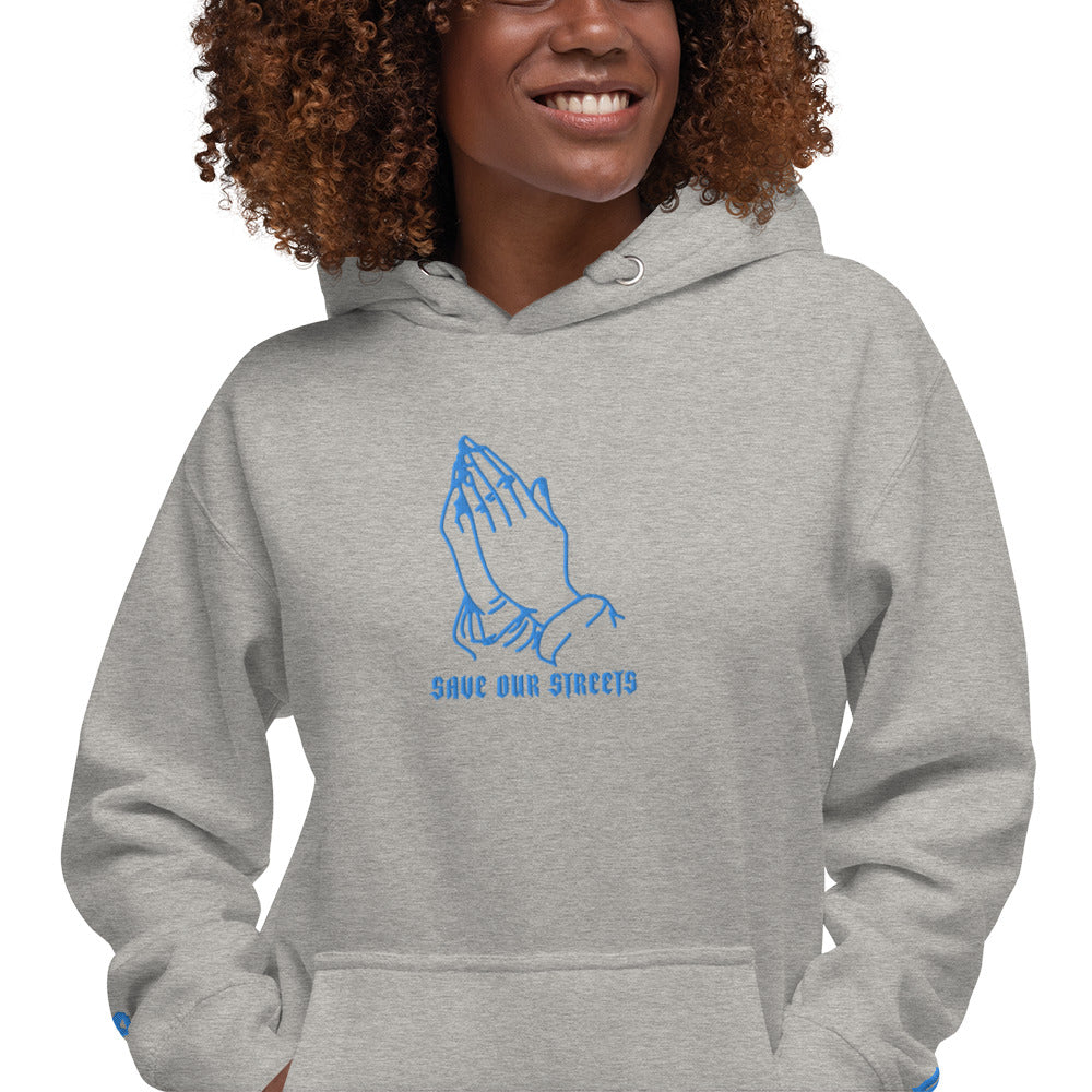 Streetwear Unisex Hoodie - S.O.S. SAVE OUR STREETS V2