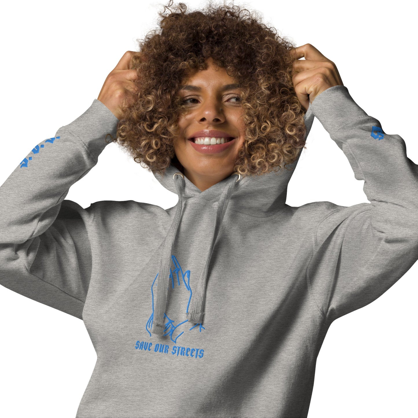 Streetwear Unisex Hoodie - S.O.S. SAVE OUR STREETS V2
