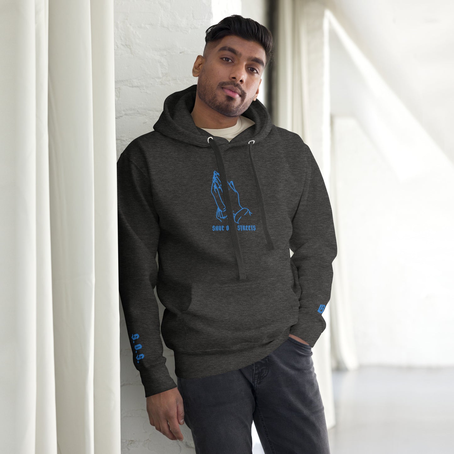 Streetwear Unisex Hoodie - S.O.S. SAVE OUR STREETS V2