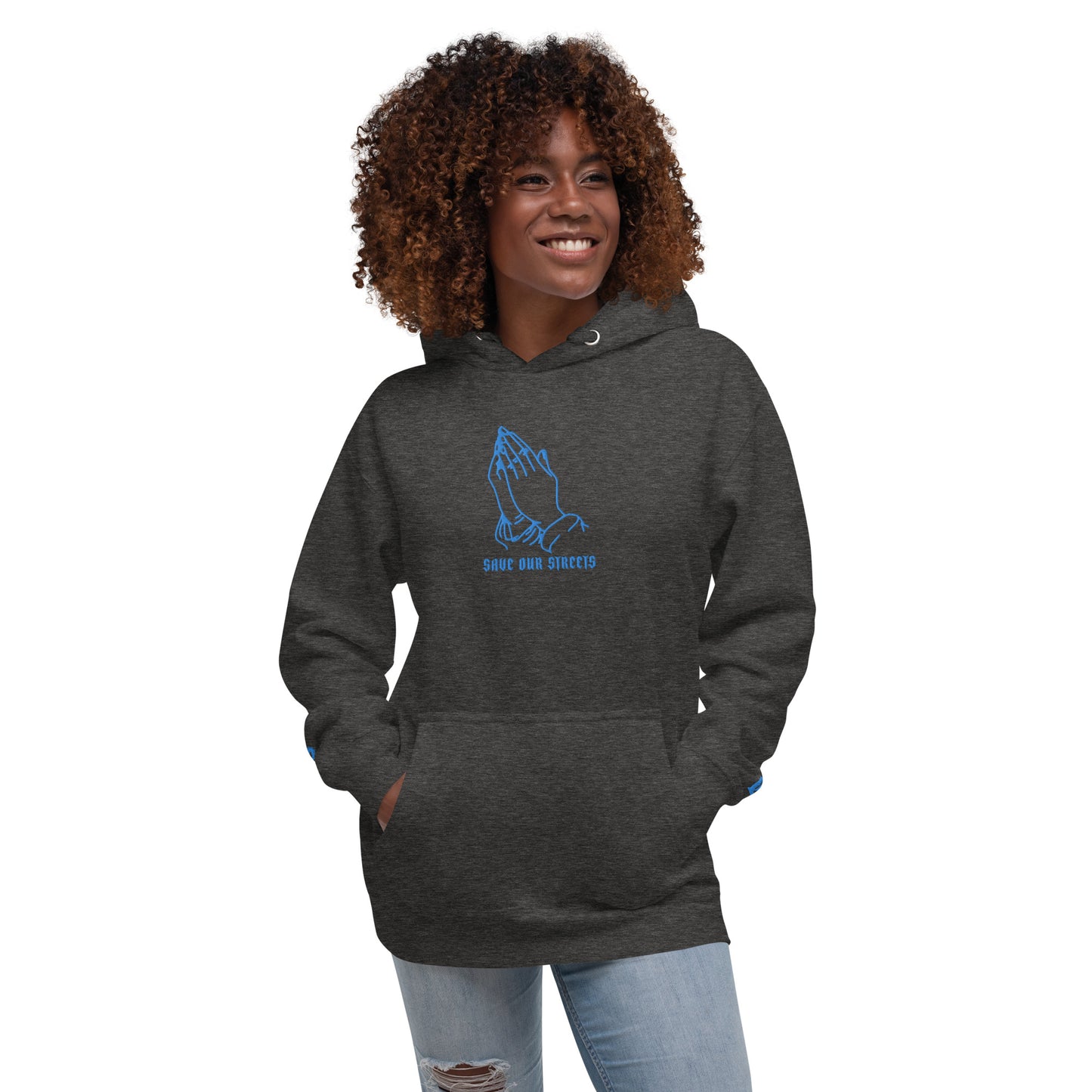 Streetwear Unisex Hoodie - S.O.S. SAVE OUR STREETS V2