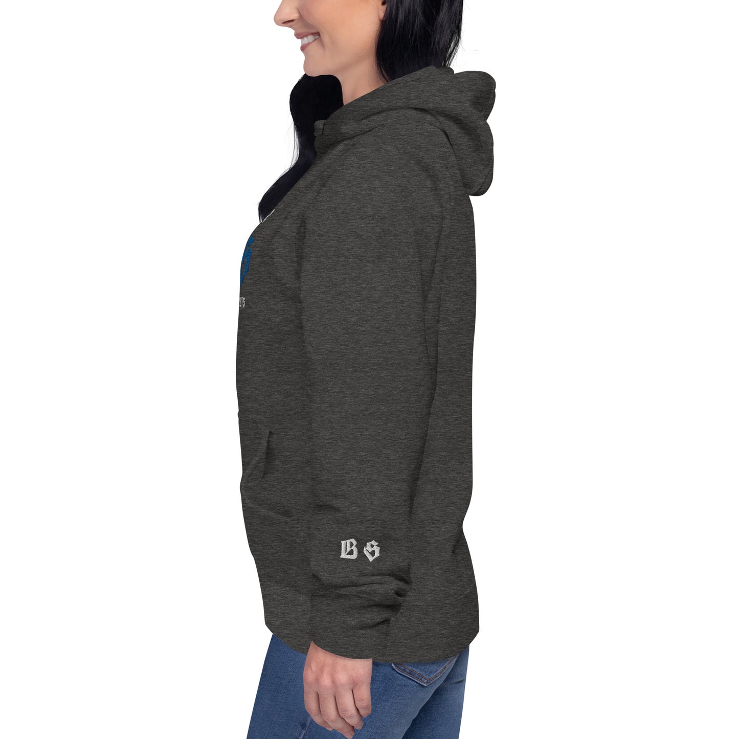 Bloody Streets Classic Stickerei Unisex Streetwear-Hoodie