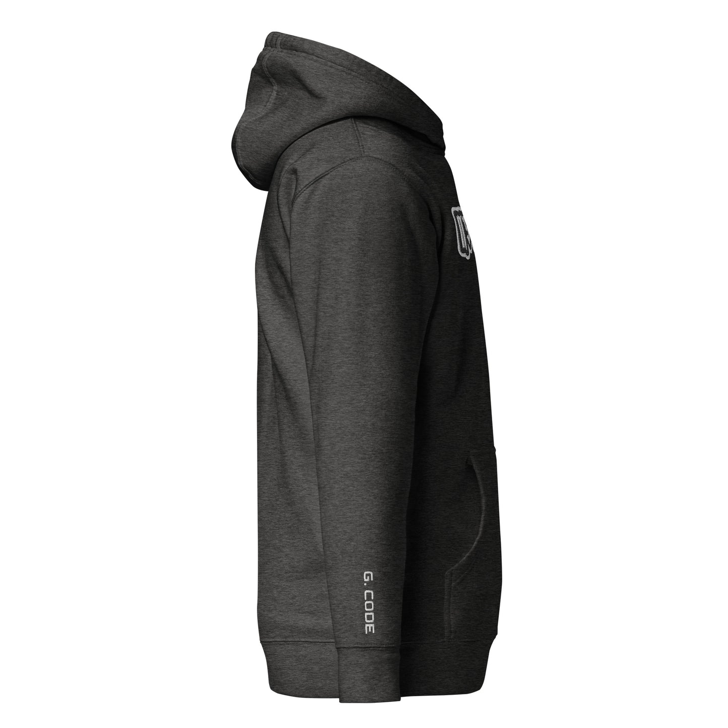 Streetwear Hoodie - IT`S TIME FOR JUSTICE - Stickerei