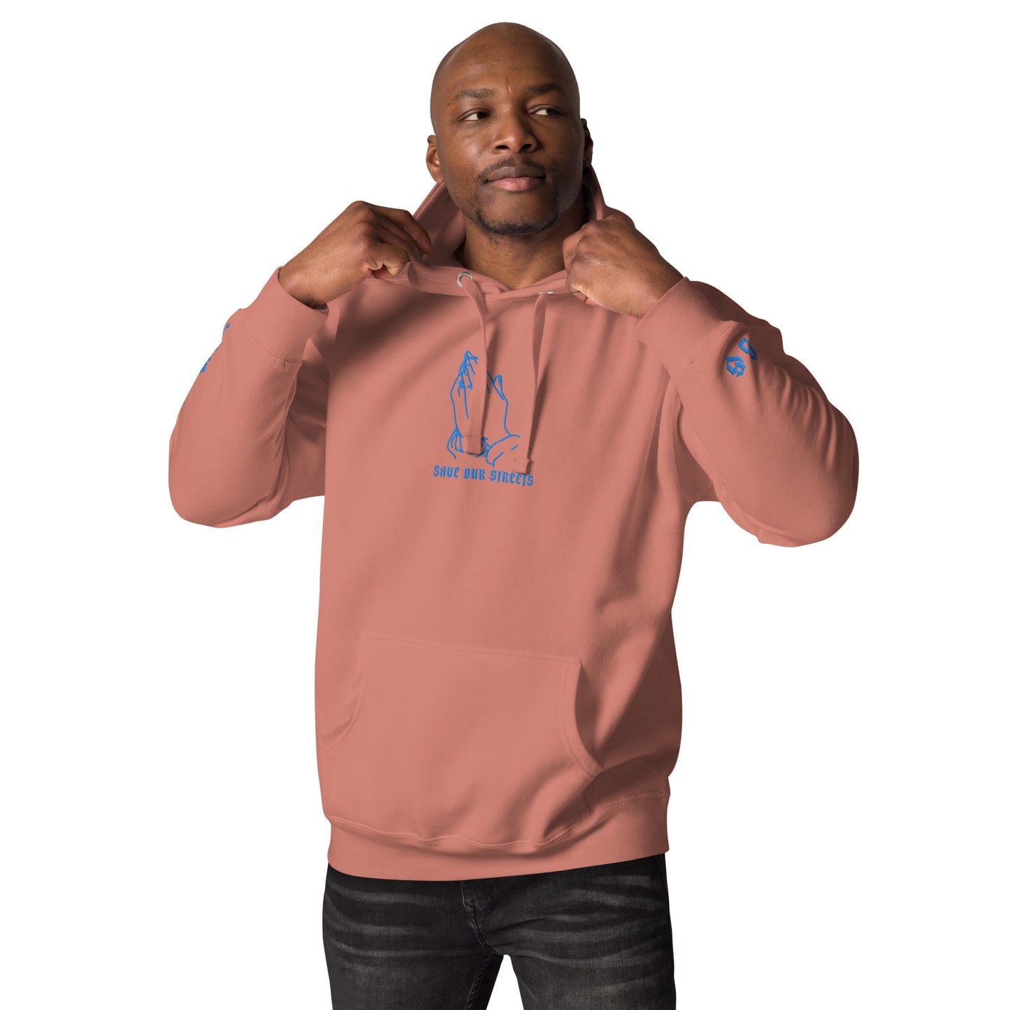 Streetwear Unisex Hoodie - S.O.S. SAVE OUR STREETS V2