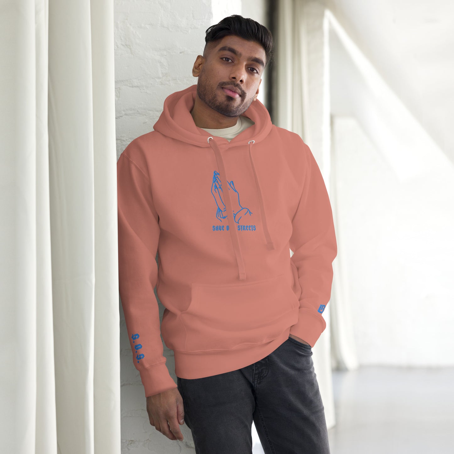 Streetwear Unisex Hoodie - S.O.S. SAVE OUR STREETS V2