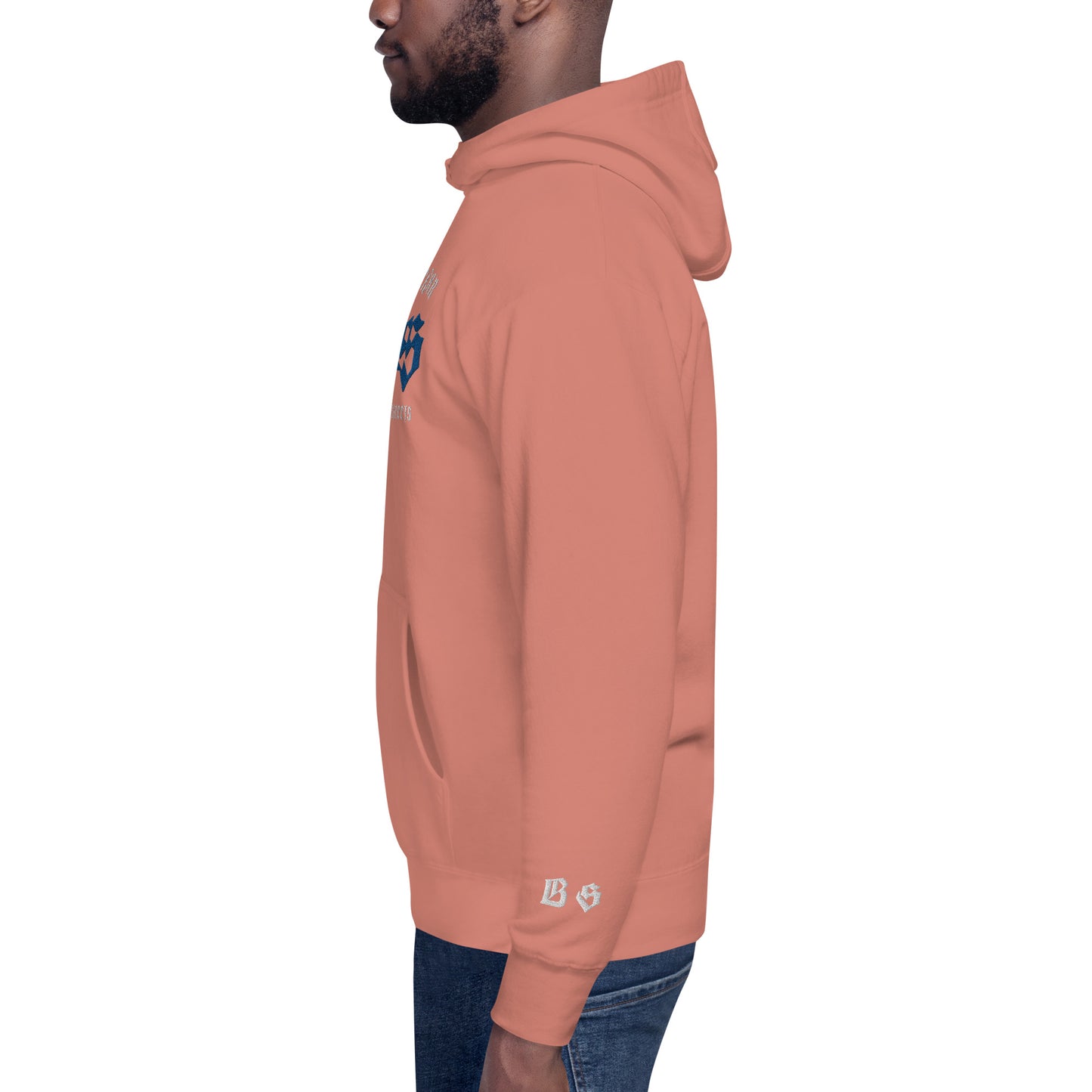 Bloody Streets Classic Stickerei Unisex Streetwear-Hoodie