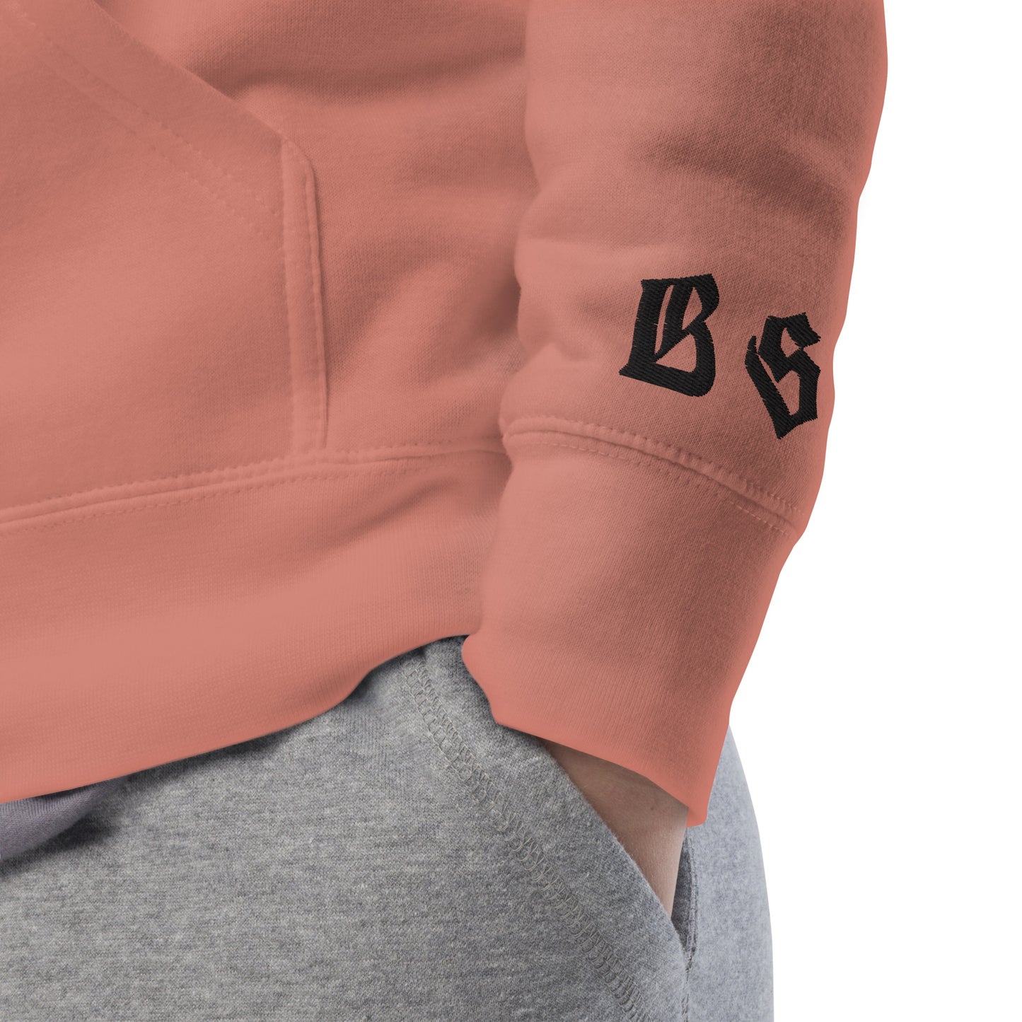 Streetwear Hoodie - IT'S TIME FOR JUSTICE - Stickerei Schrift