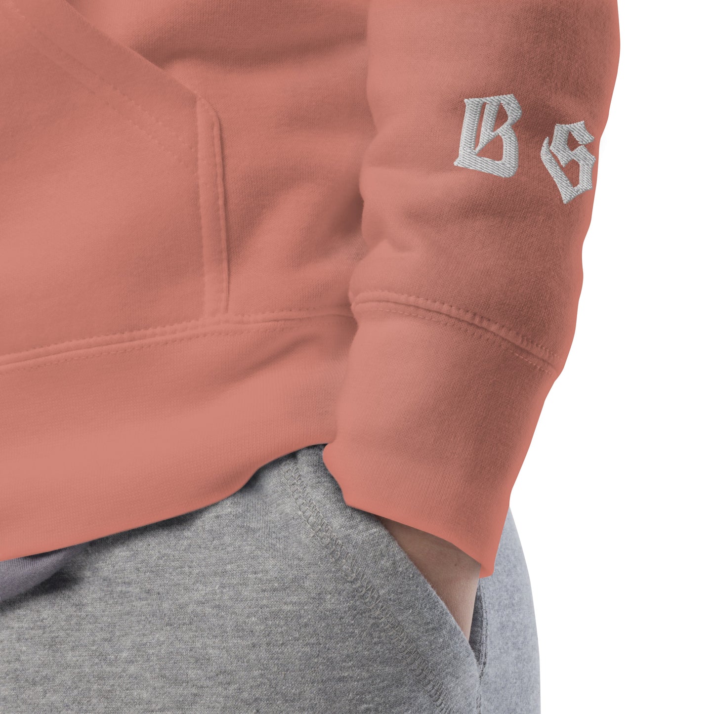 Bloody Streets Classic Stickerei Unisex Streetwear-Hoodie