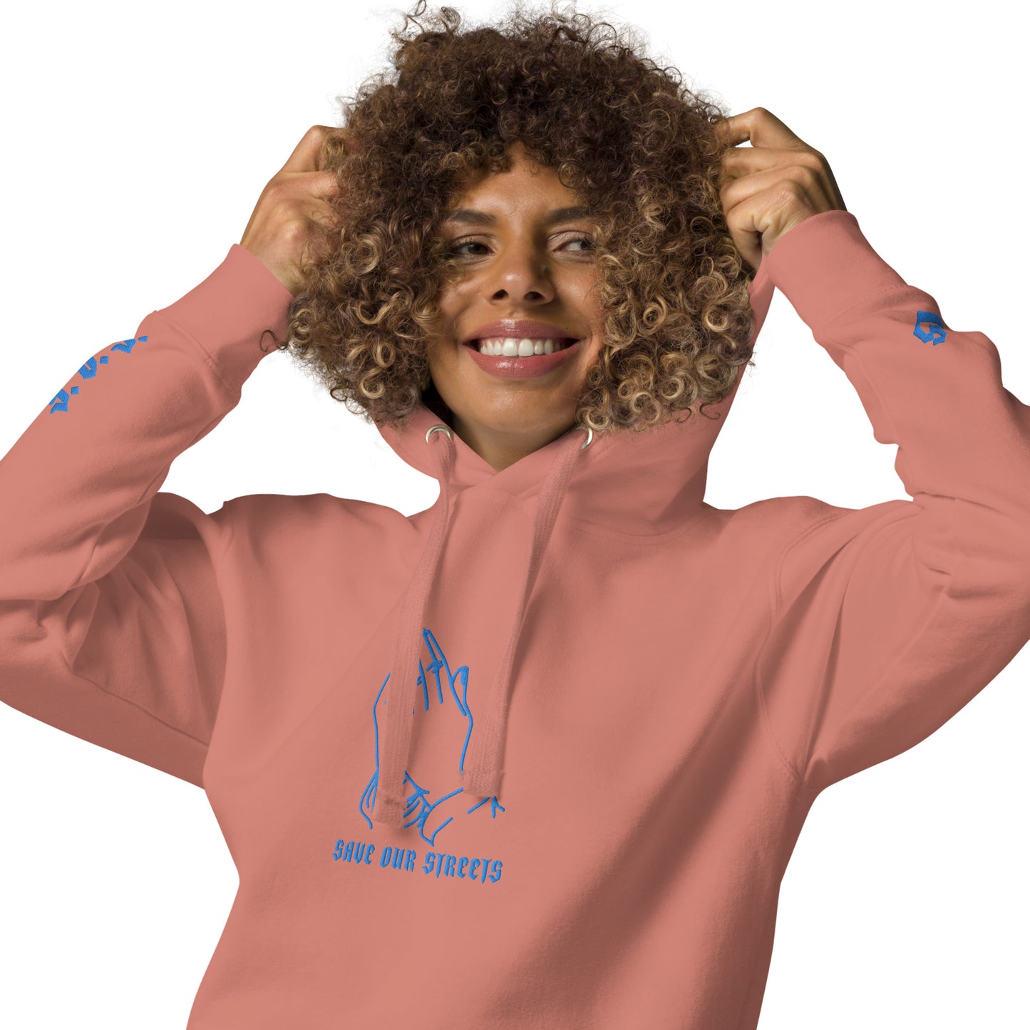 Streetwear Unisex Hoodie - S.O.S. SAVE OUR STREETS V2