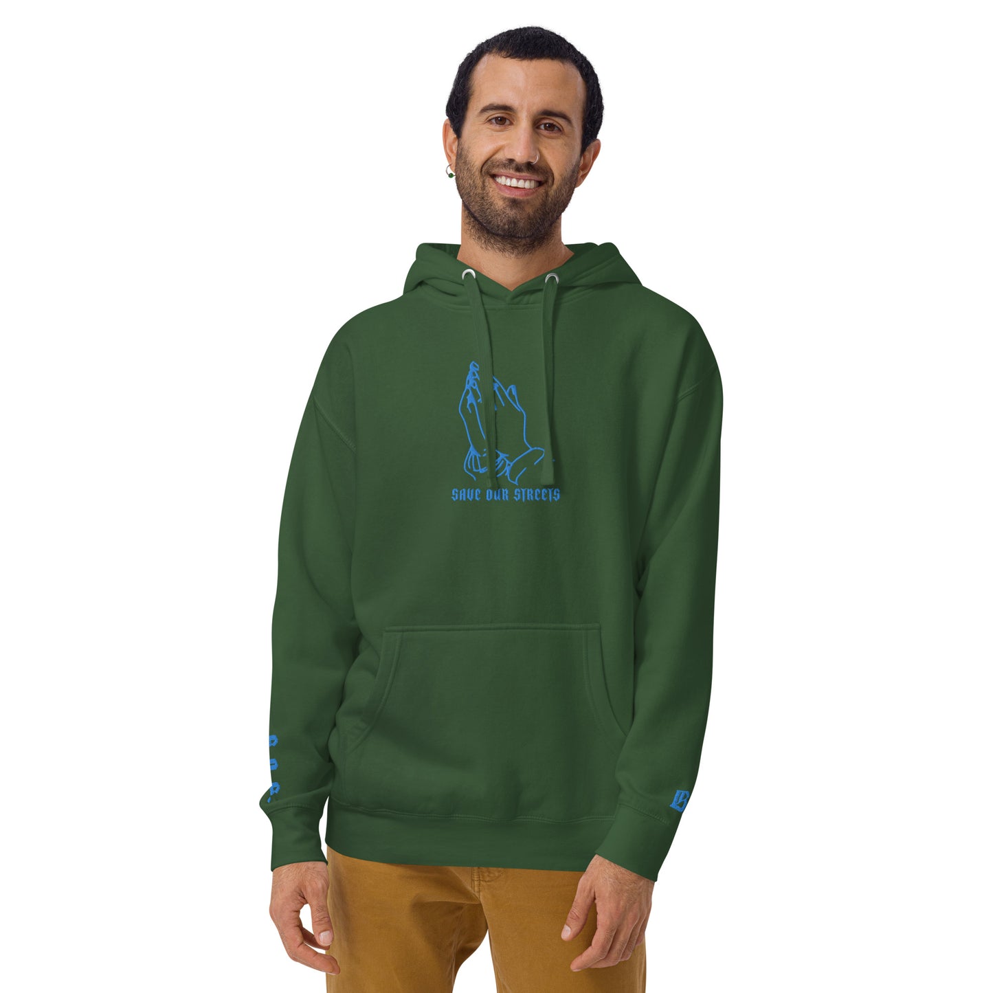 Streetwear Unisex Hoodie - S.O.S. SAVE OUR STREETS V2