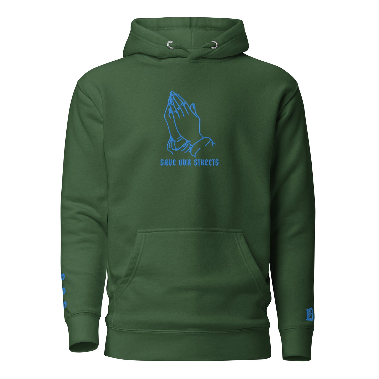 Streetwear Unisex Hoodie - S.O.S. SAVE OUR STREETS V2