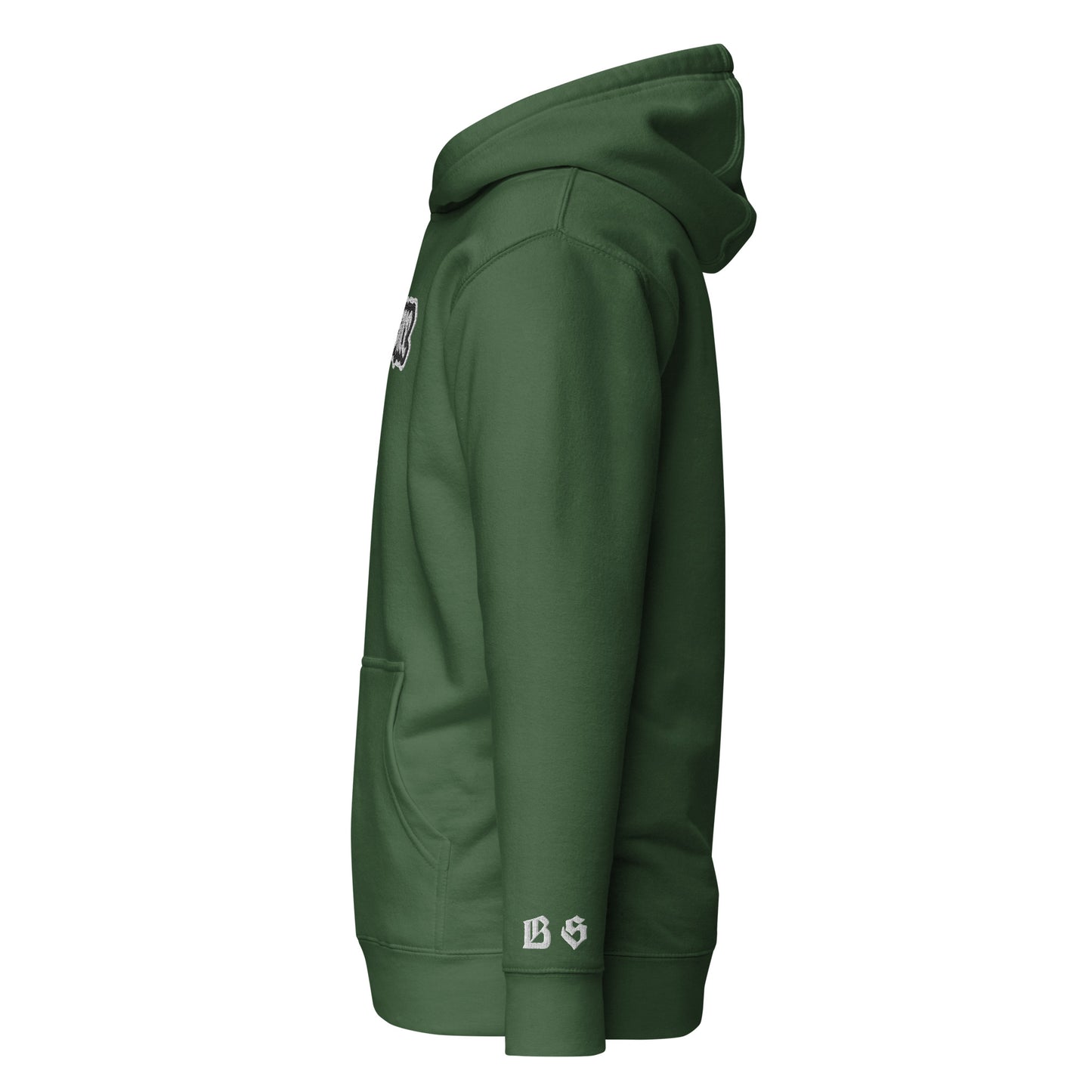 Streetwear Hoodie - IT`S TIME FOR JUSTICE - Stickerei