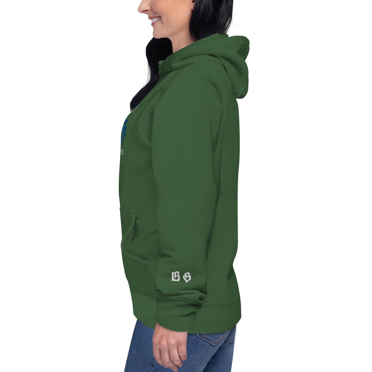 Bloody Streets Classic Stickerei Unisex Streetwear-Hoodie
