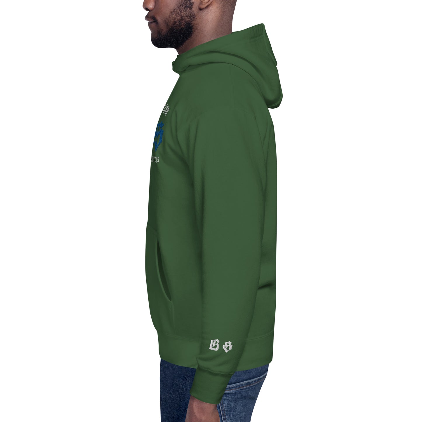 Bloody Streets Classic Stickerei Unisex Streetwear-Hoodie
