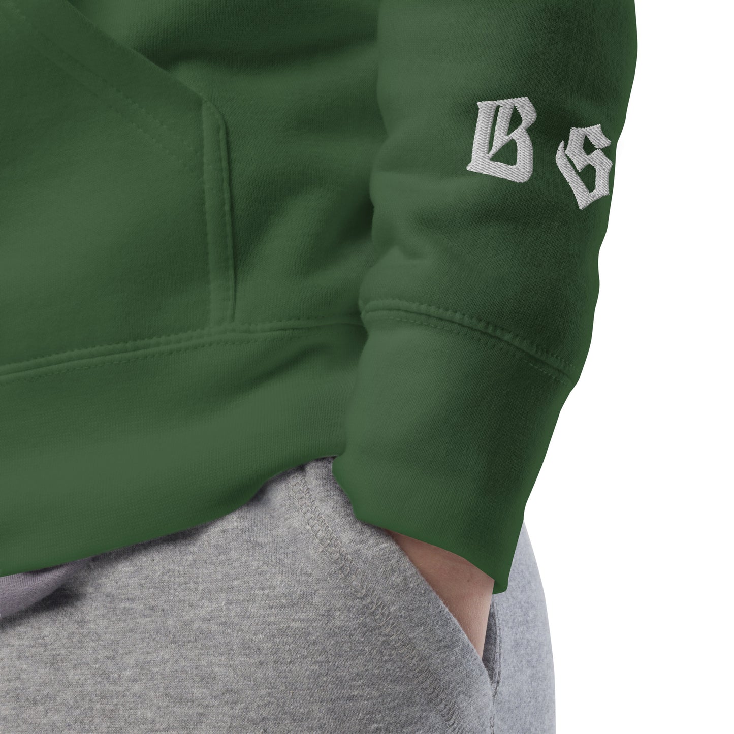 Bloody Streets Classic Stickerei Unisex Streetwear-Hoodie