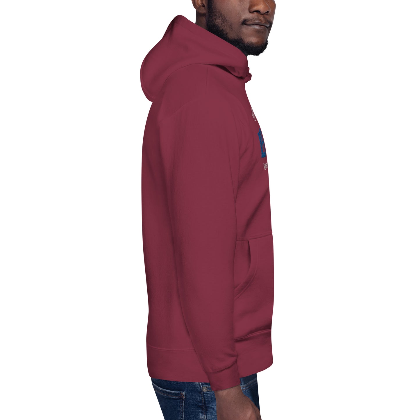 Bloody Streets Classic Stickerei Unisex Streetwear-Hoodie
