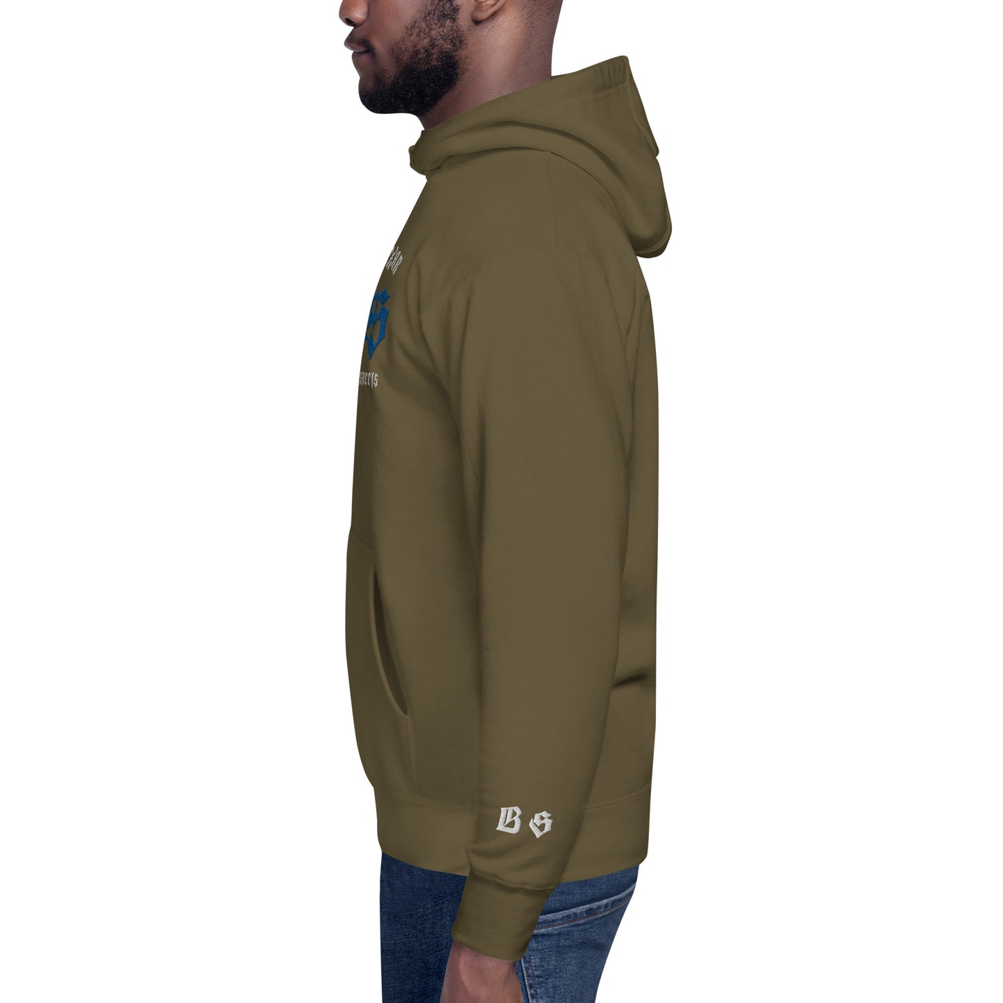 Bloody Streets Classic Stickerei Unisex Streetwear-Hoodie