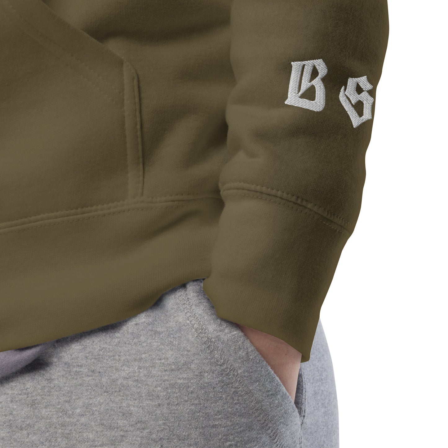 Bloody Streets Classic Stickerei Unisex Streetwear-Hoodie