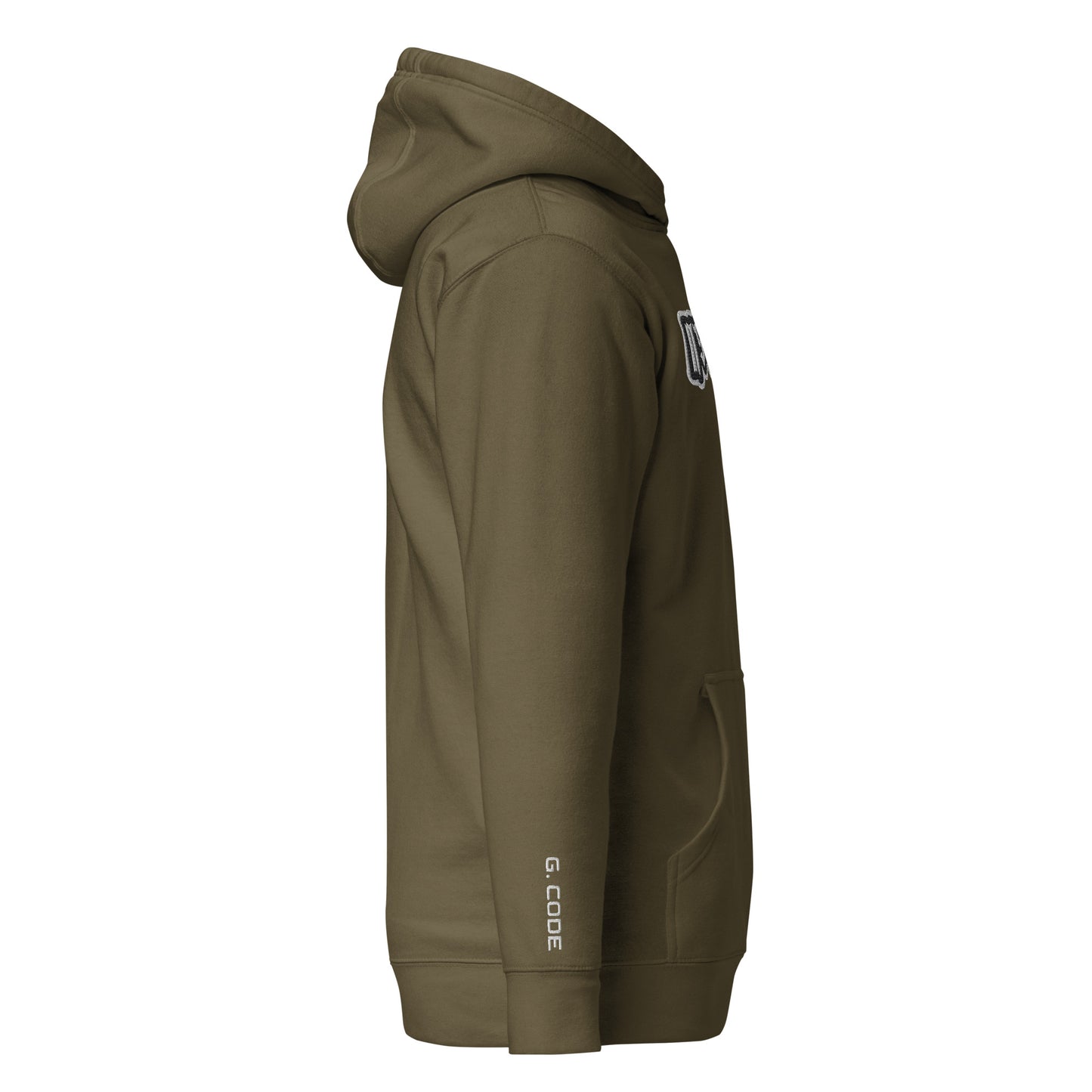 Streetwear Hoodie - IT`S TIME FOR JUSTICE - Stickerei