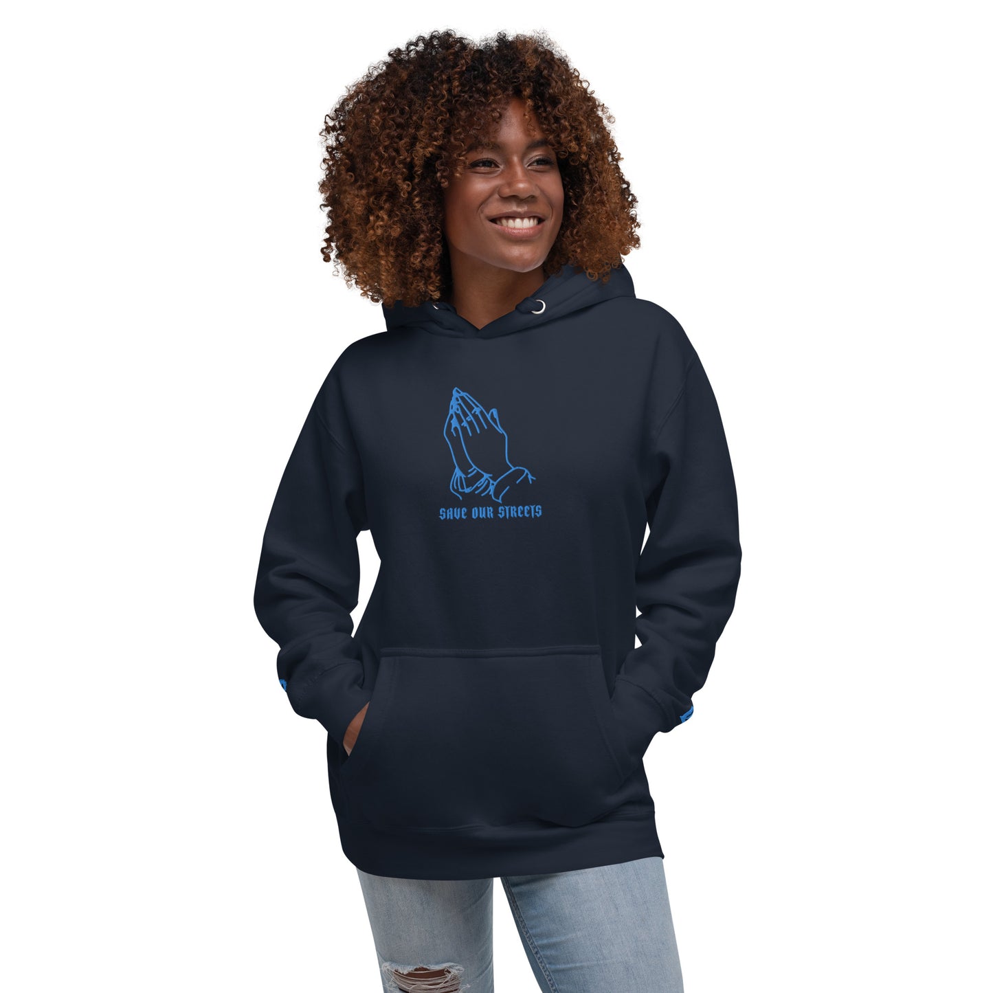 Streetwear Unisex Hoodie - S.O.S. SAVE OUR STREETS V2