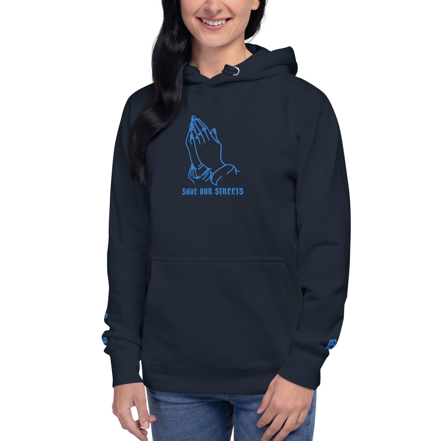 Streetwear Unisex Hoodie - S.O.S. SAVE OUR STREETS V2