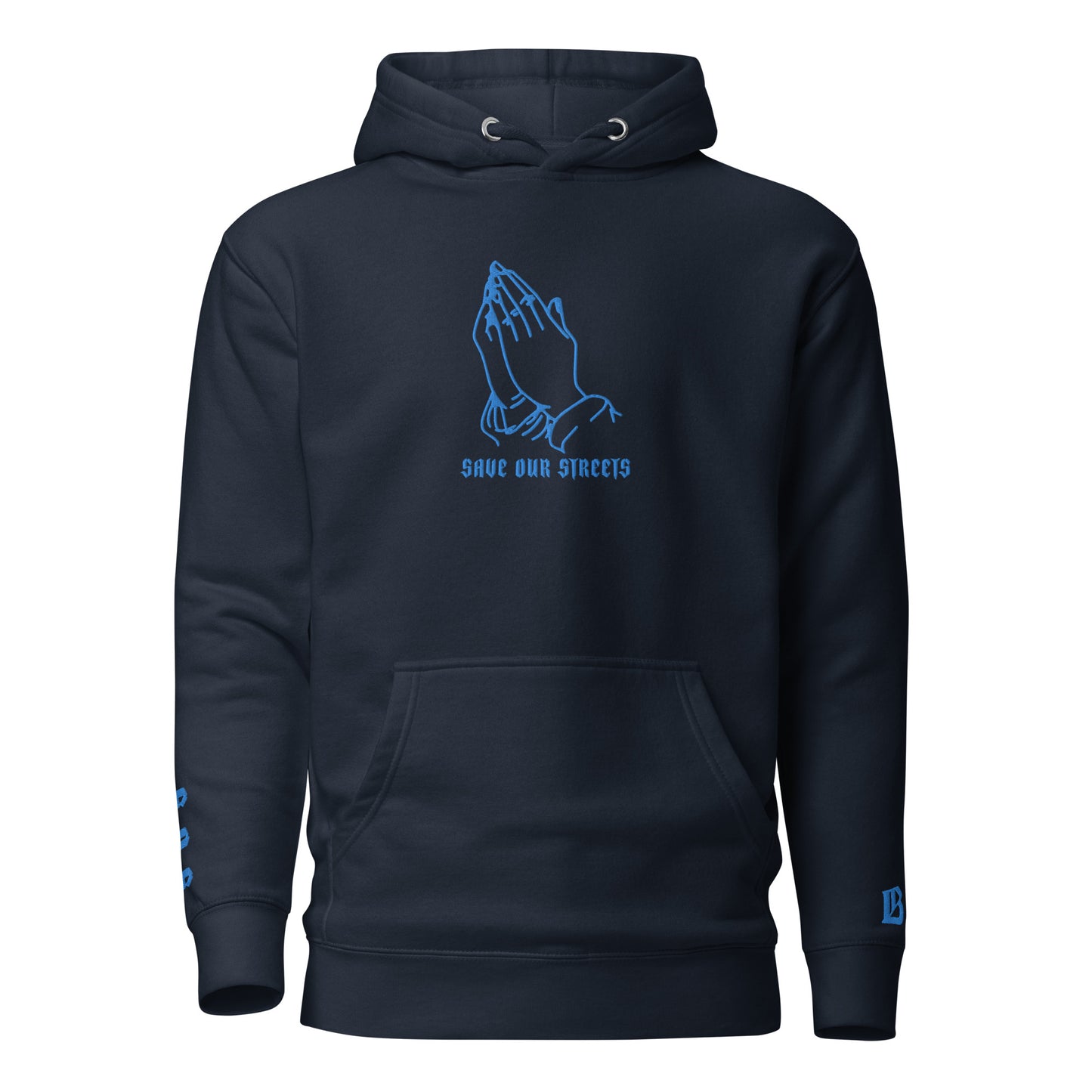 Streetwear Unisex Hoodie - S.O.S. SAVE OUR STREETS V2
