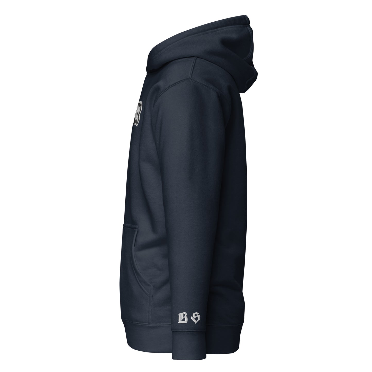 Streetwear Hoodie - IT`S TIME FOR JUSTICE - Stickerei