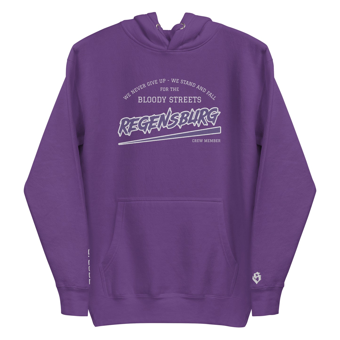 BS CITY Regensburg Crew Member Premium Red Lady Hoodie NEW VERS - BLOODY-STREETS.DE Streetwear Herren und Damen Hoodies, T-Shirts, Pullis