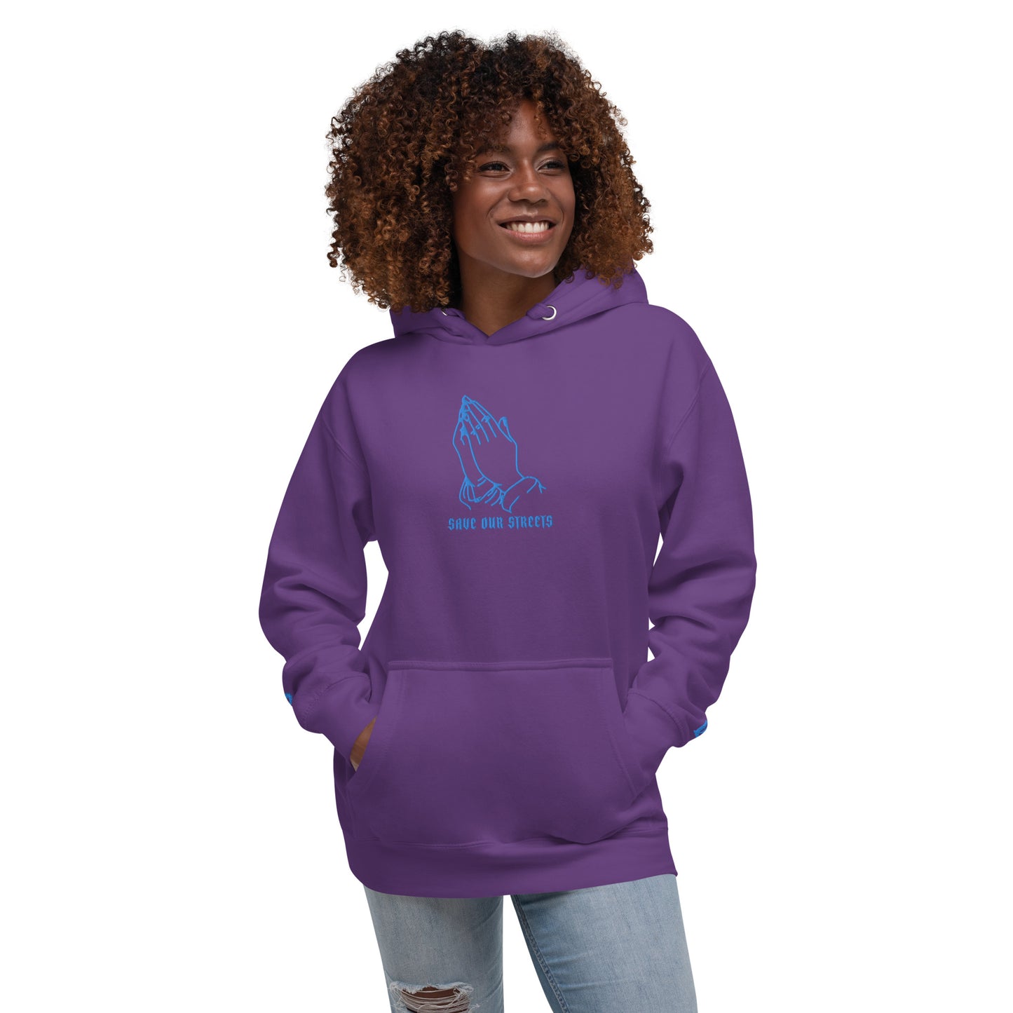 Streetwear Unisex Hoodie - S.O.S. SAVE OUR STREETS V2