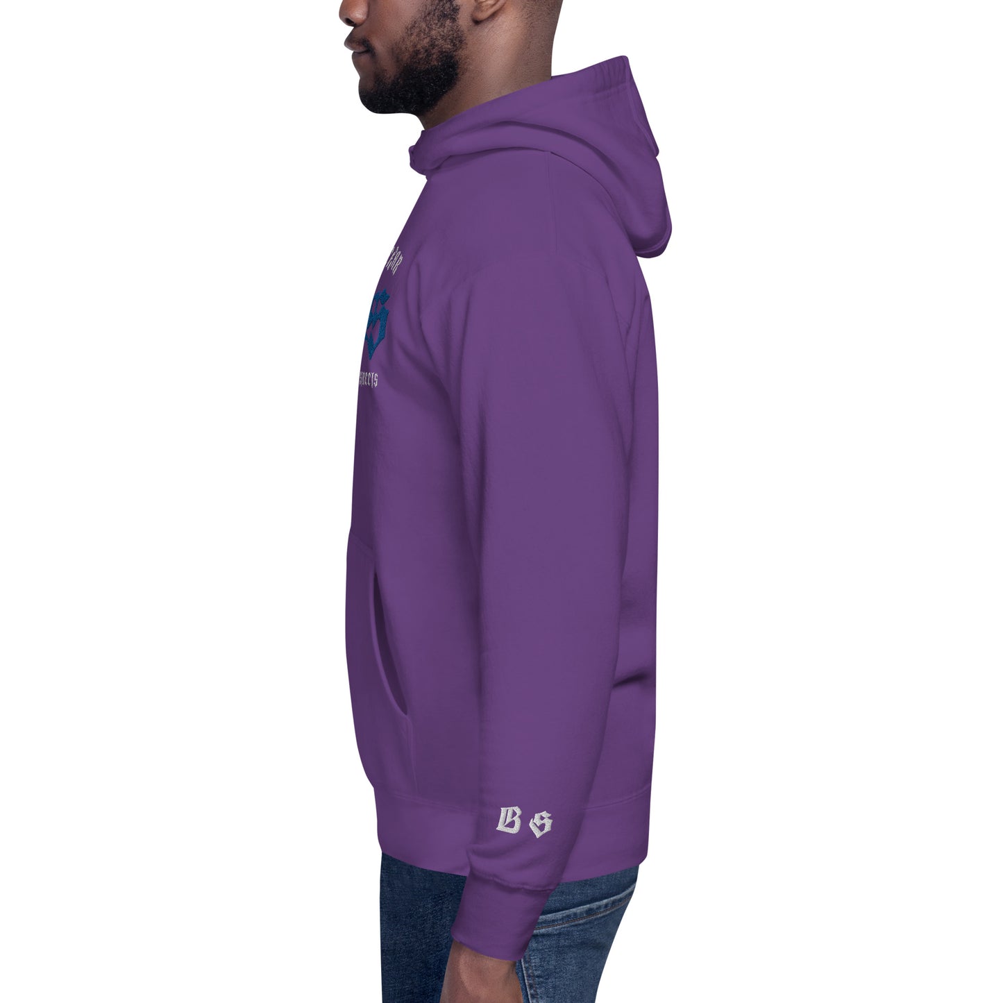 Bloody Streets Classic Stickerei Unisex Streetwear-Hoodie